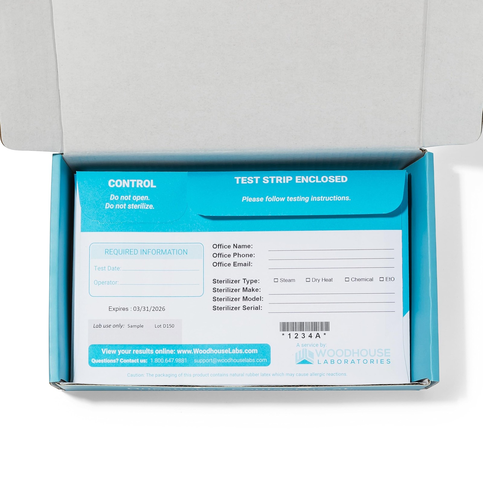Spore Testing Service – 12 Mail in Spore Strips for Autoclave – Dental or Tat…