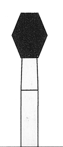 SUPÉR Multi-Use Diamond Burs Barrel 811/033SC SUPER COARSE (30 Burs)