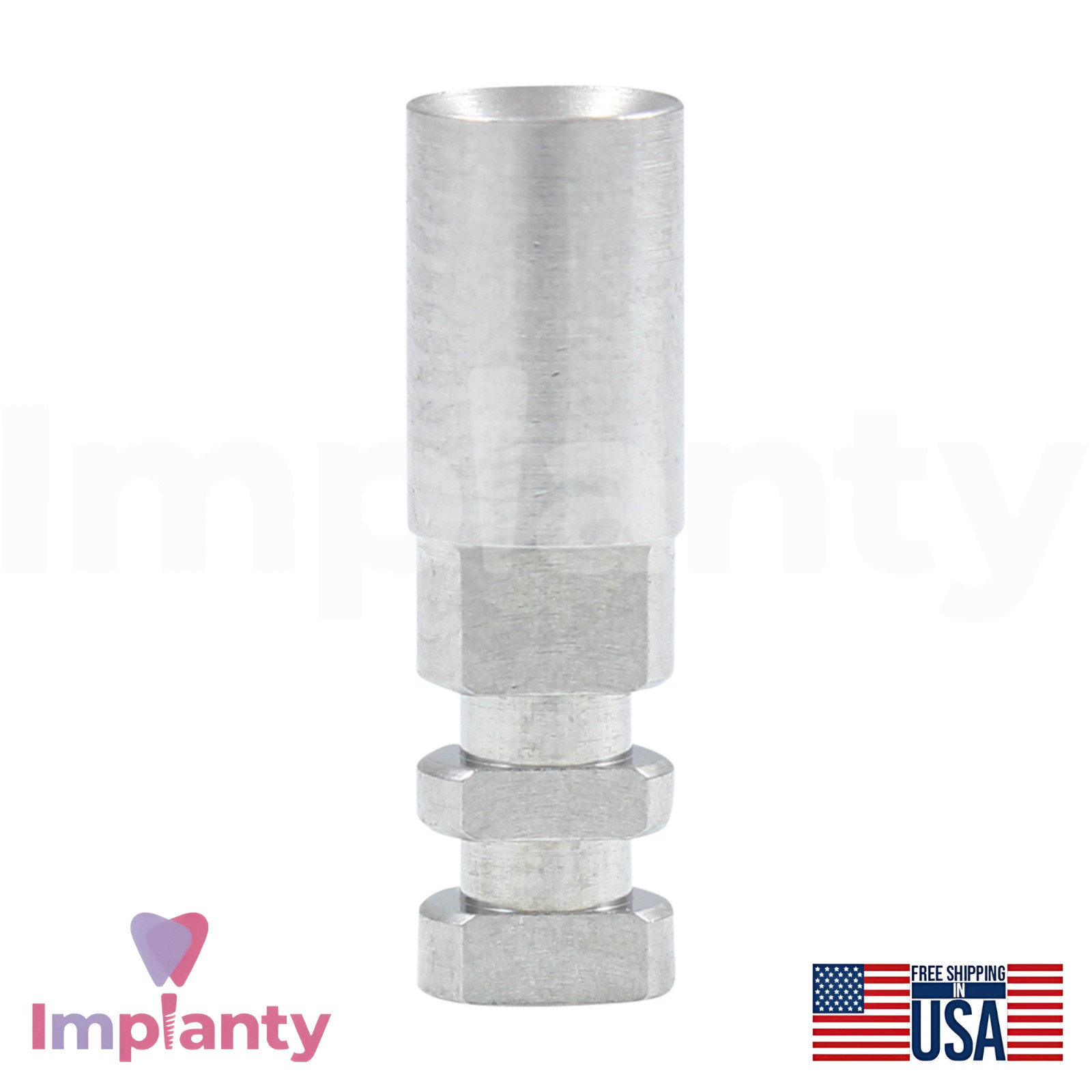 GDT Concave Anatomic Dental Titanium Prosthetics Kit Int Hex 2.42mm Connection