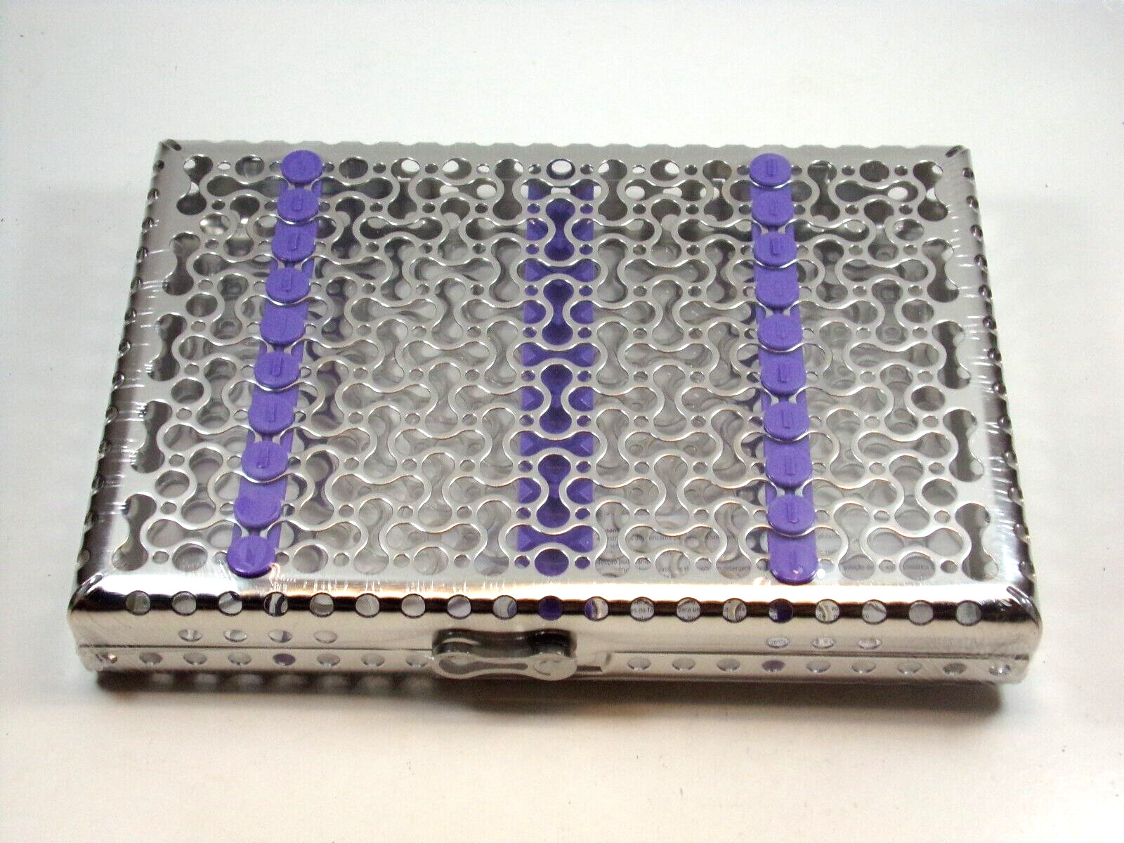 HU FRIEDY Infinity 10 Instrument Purple Cassette 5.5″ x 8″ x 1.25″ | IMN5104