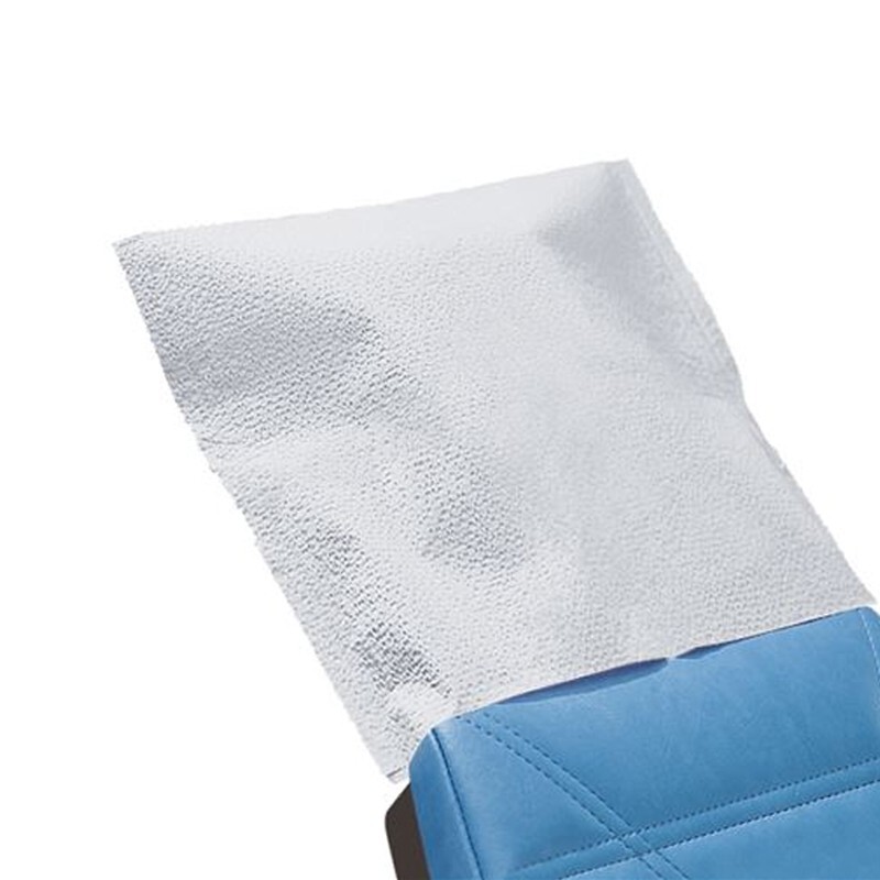 Safedent H50138 – Dental Headrest Covers White Paper/Poly 10”x10” 500/Case