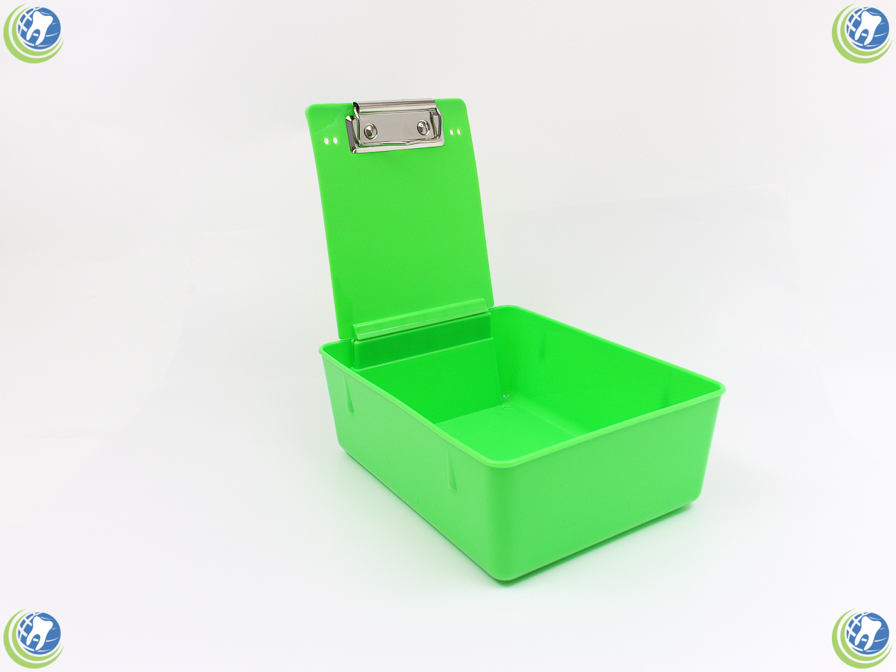 NEW DENTAL LABORATORY WORKING CASE PAN TRAY WITH CLIP HOLDER – CHOOSE COLOR
