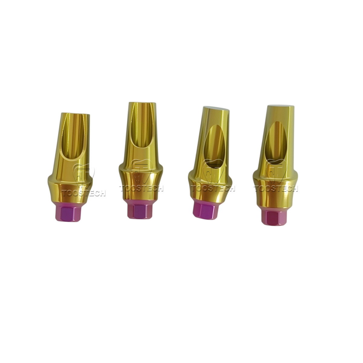 1/6/10/20pcs Anatomic Angled abutment fits to MIS Seven SP 15/25 degree D4.8