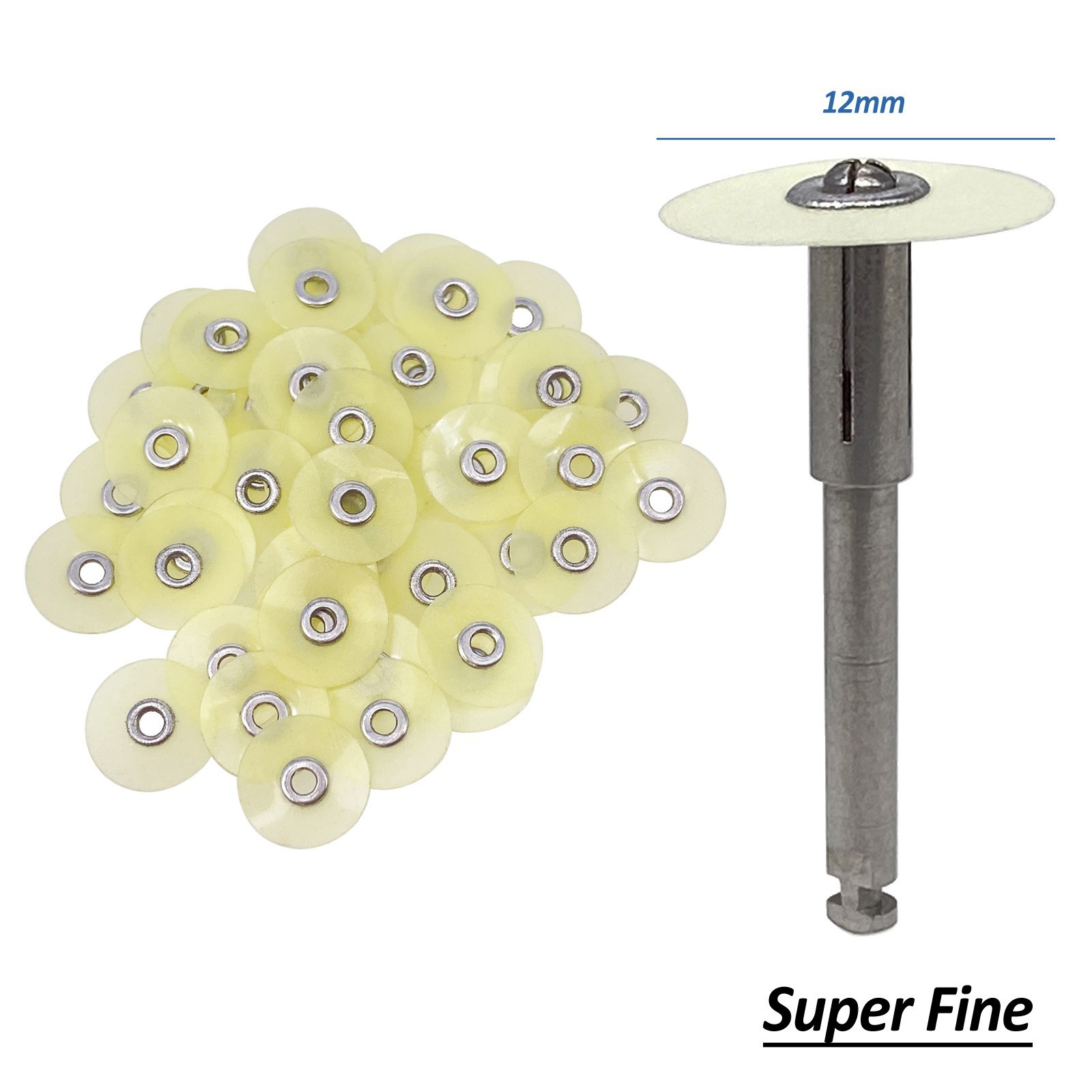 Dental Sof-Lex contouring polishing 2381 Pop-On discs 0.47″ 12mm or Mandrel DC