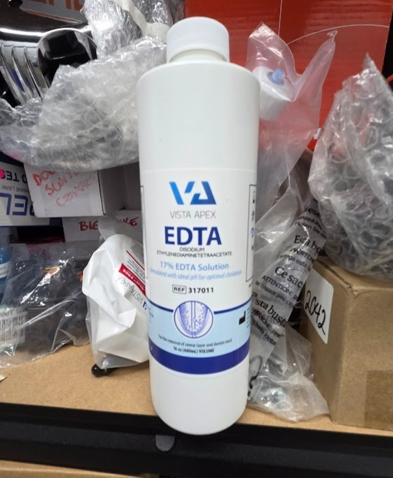 Vista Dental 317011 EDTA Cleanser 17% Aqueous Solution 16 Oz 480 mL Bottle