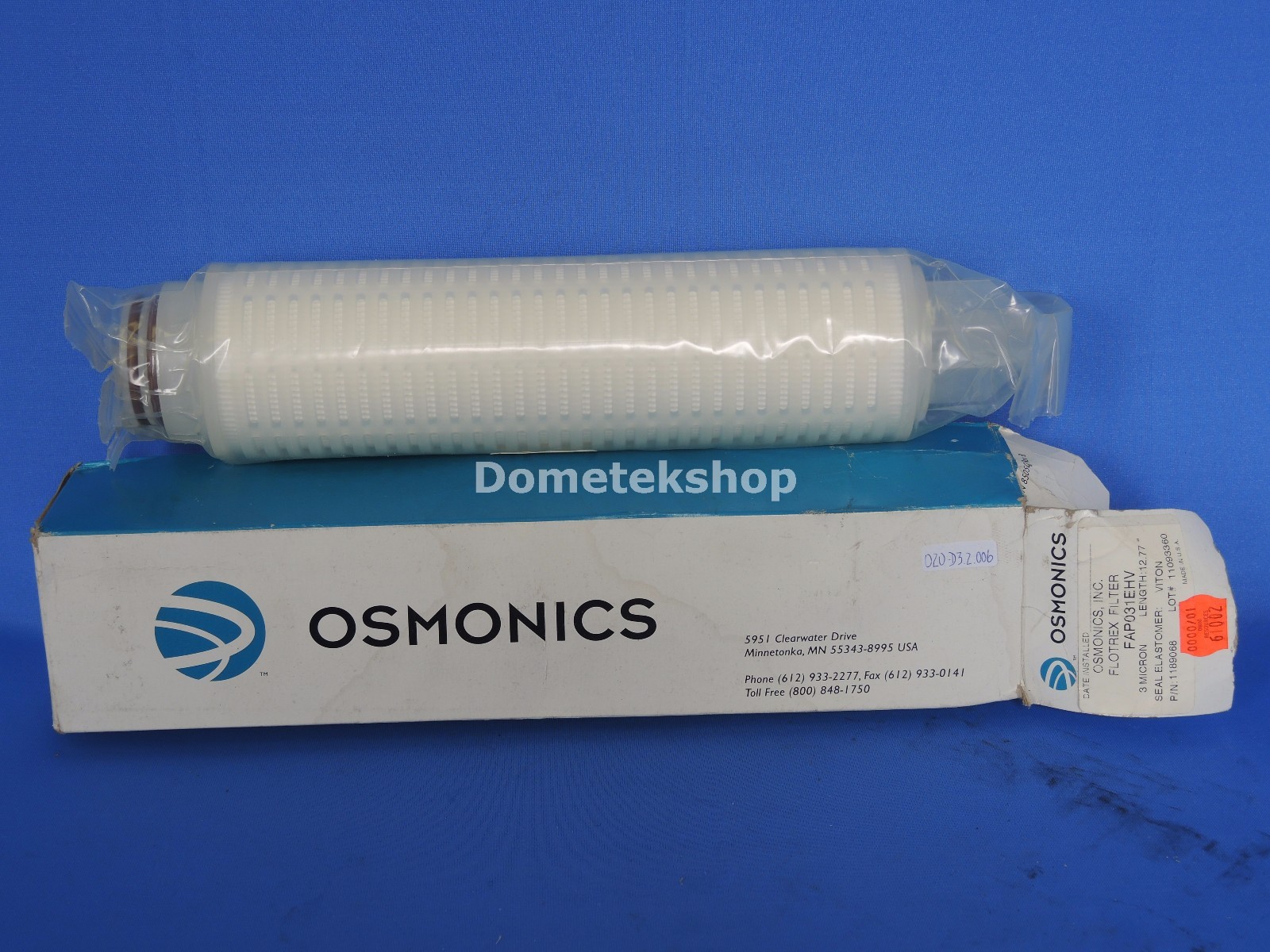 Osmonics FAP031EHV Flotrex Filter 3 micron 12.77″