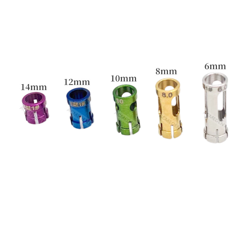 Dental Drills Fits DEN Guide Stopper Sleeve Guided Drill Safety Depth Stop Small