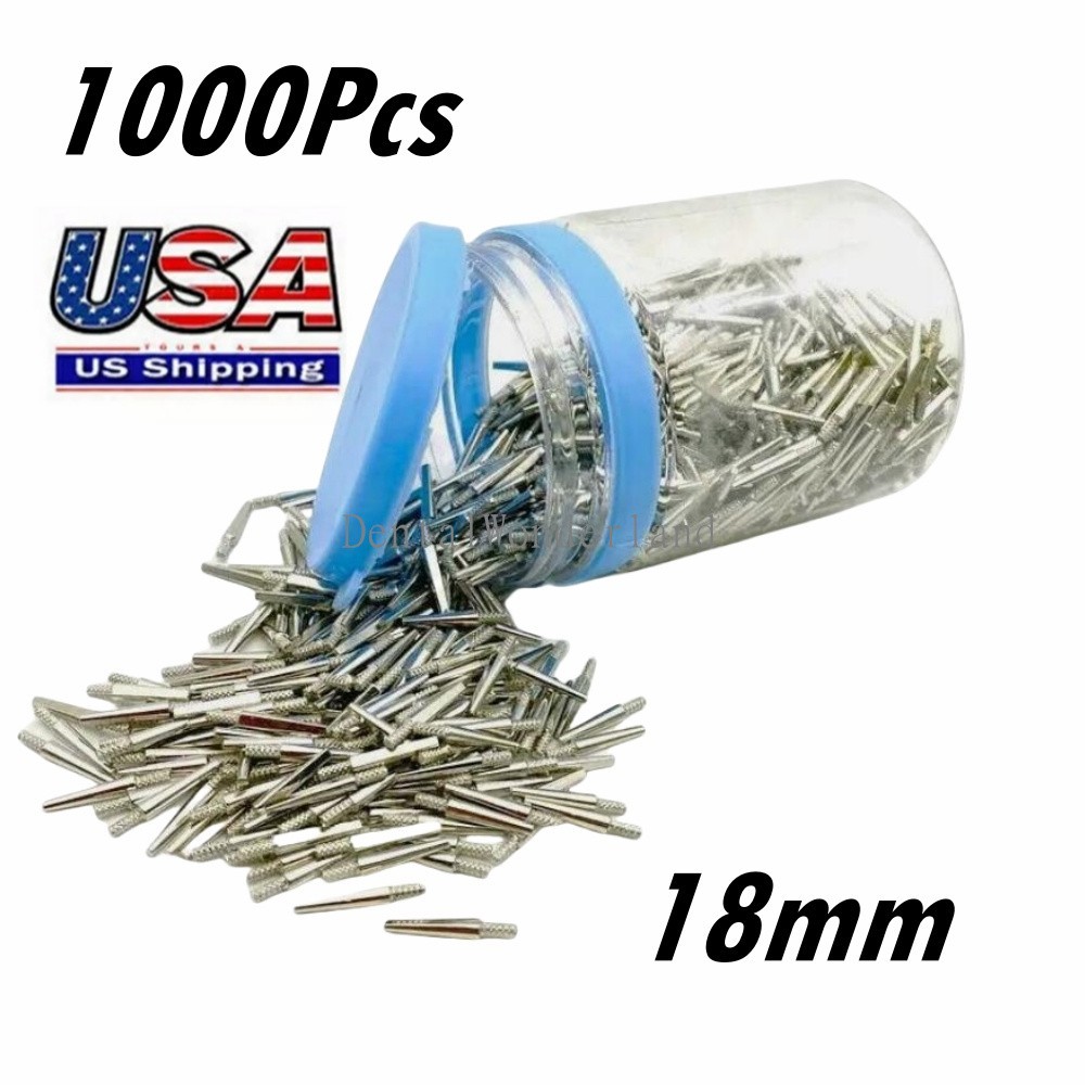 1000pcs Dental Lab Master Dowel Single Pins use with Pindex For Die Model Work