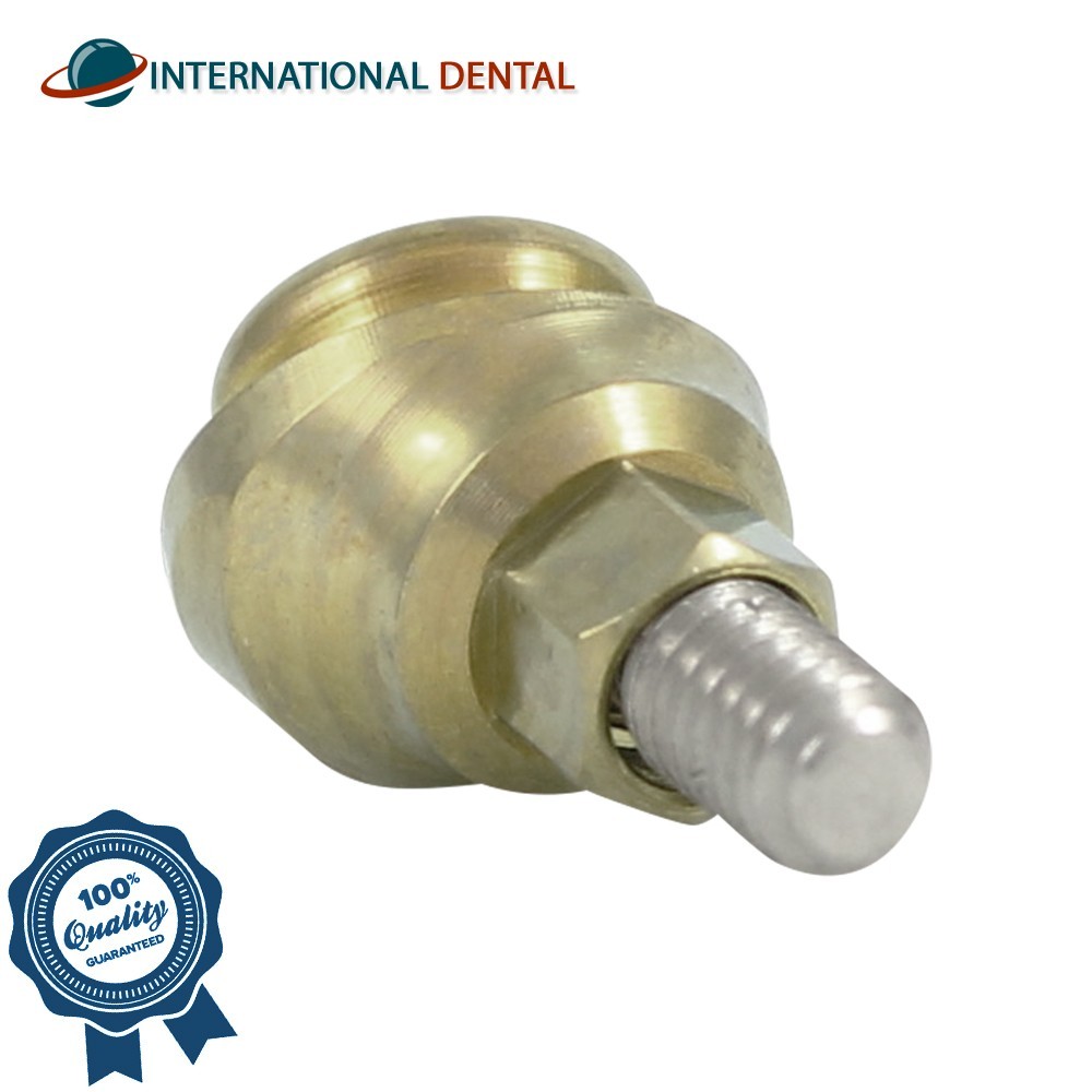 5 Angulated Lokator Attachment 30° Dental Fixture Int Hex 2.42mm Connection