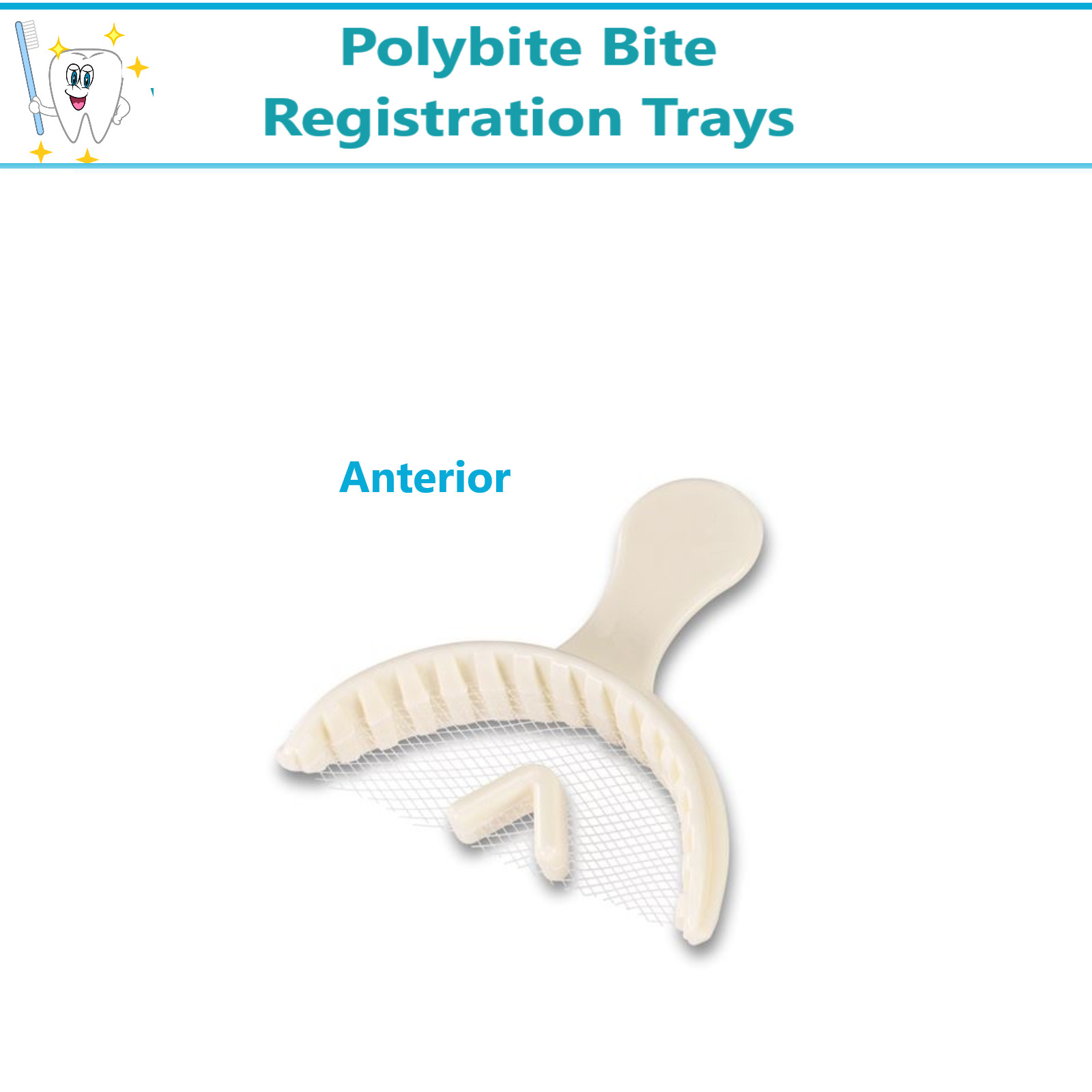 Dental Impression Bite Registration Polybite Trays Full Arch, Quadrant Choose Qt