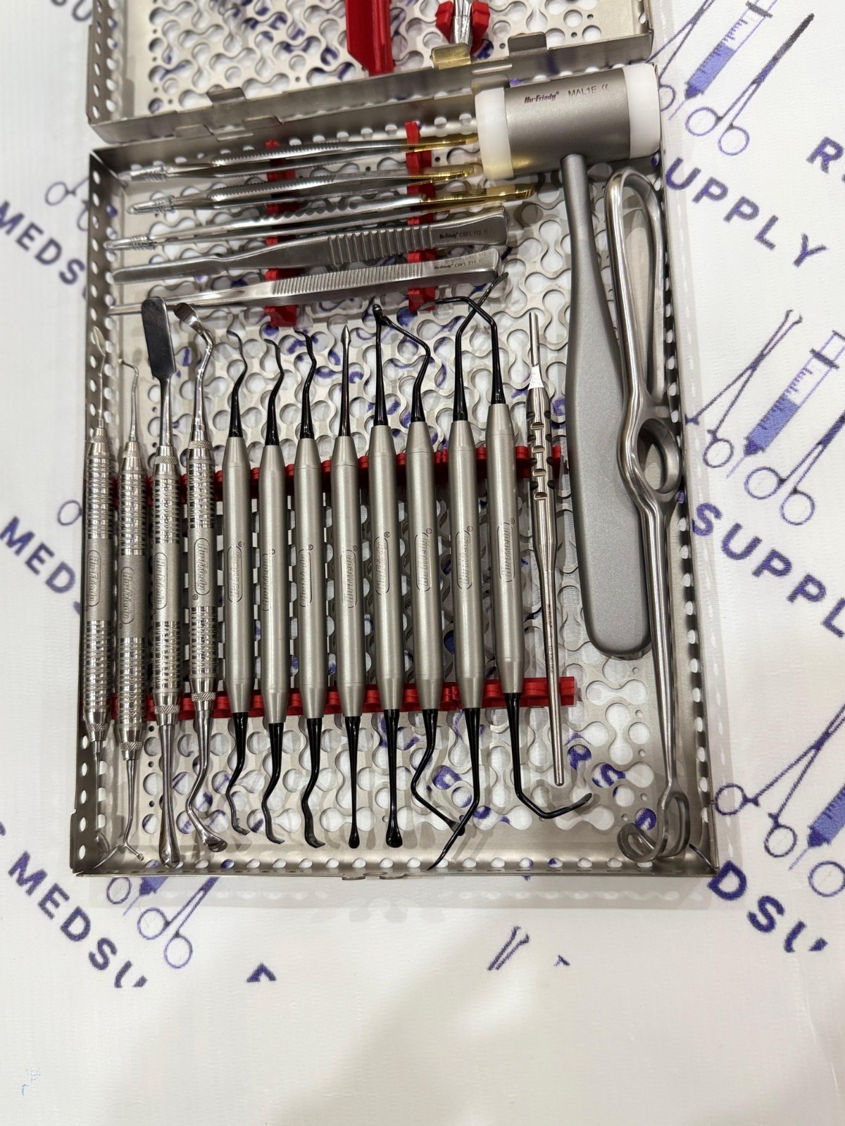Hu-Friedy Buser Implant Surgery Kit | Professional Dental Implant Instrument Set