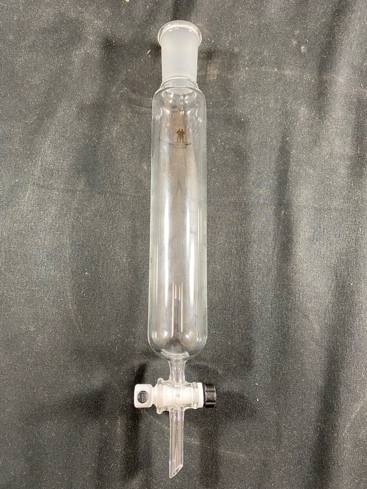A&C Glass 300mm Height PTFE Stopcock Graduated Addition Dropping Funnel