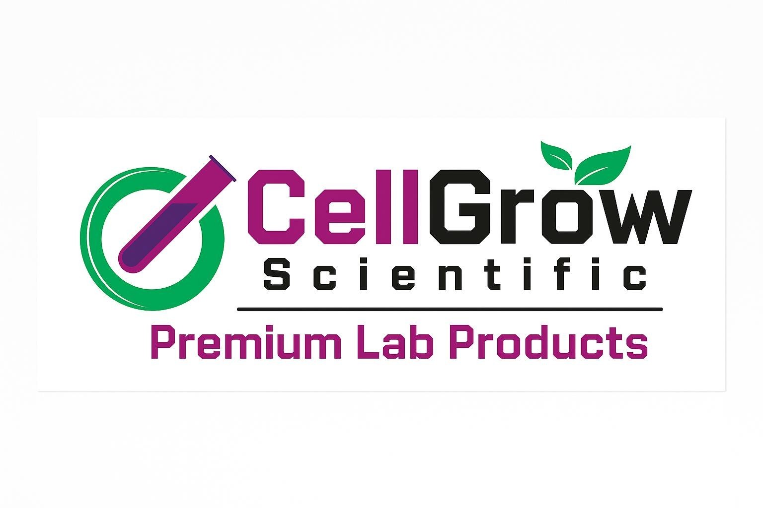 CellGrow Scientific PCR Tube 0.2mL Optically Clear Flat Cap 100/bag, Qty 1000