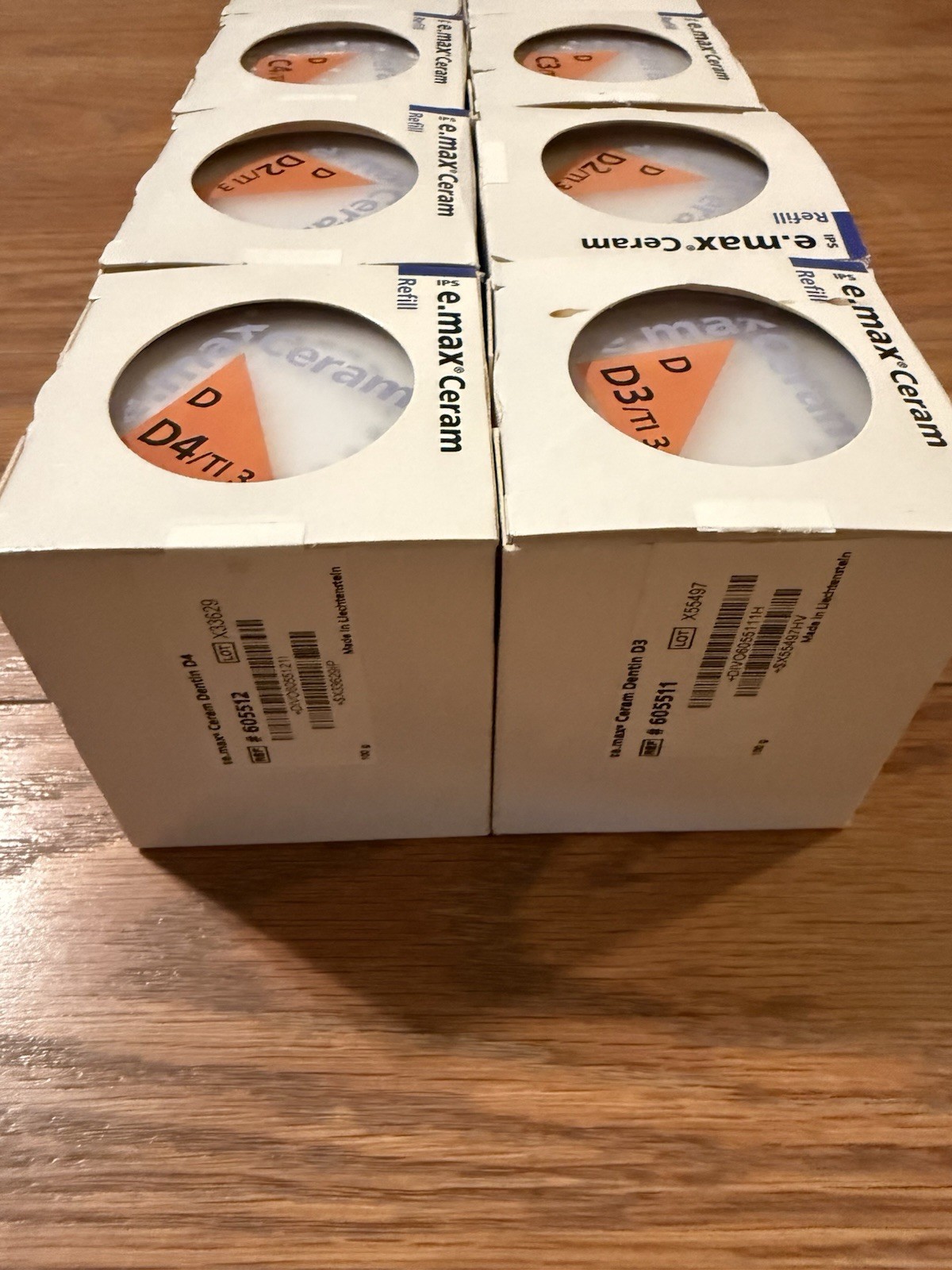 IPS e.max Ceram Dentin 100g – Shades B3 C2 C3 C4 D2 D3 D4