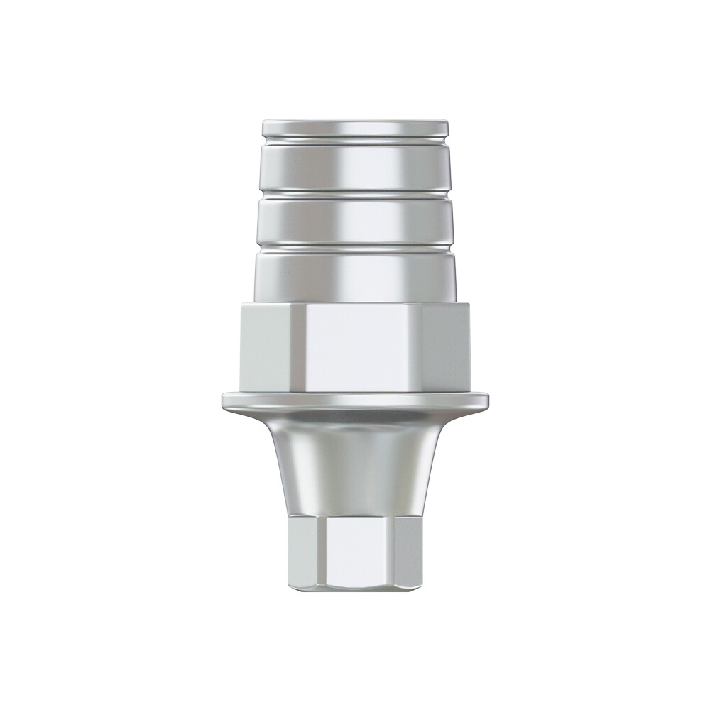 10x Dental Fixture Ti-Base CAD/CAM Adapter Head Conical Connection NP Ø3.5mm