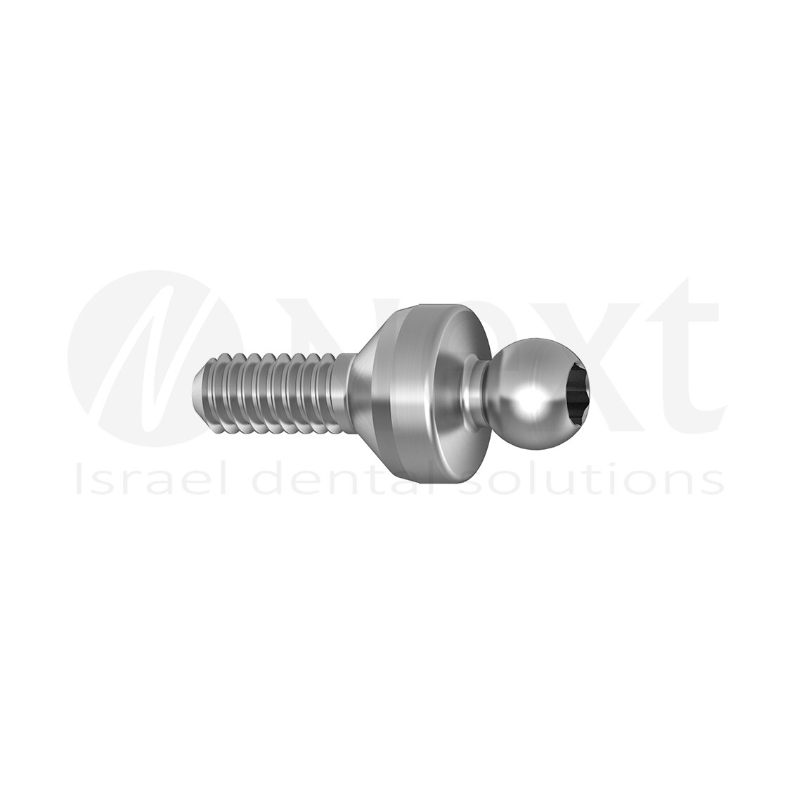Lot x 10 Dental ball attachment abutment internal hex titanium 0.5 – 6 mm