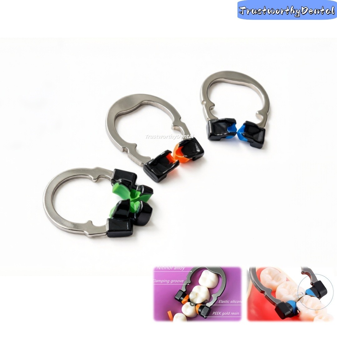 Dental Sectional Matrix System Matrices Clip Ring Matrix Bands Wedges Plastic