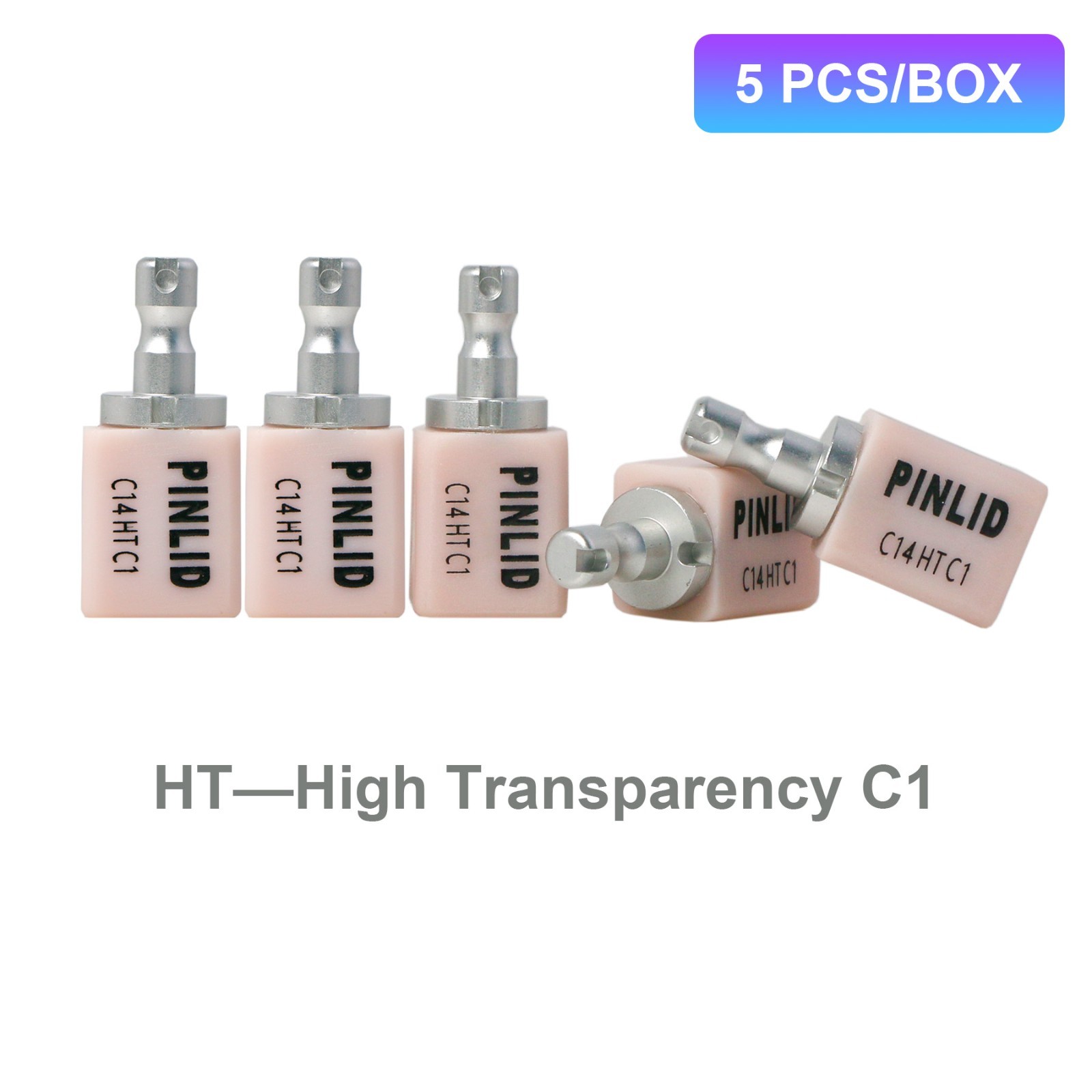US C14 HT Transparency Glass Ceramic Lithium Disilicate CEREC Emax CAD CAM Block