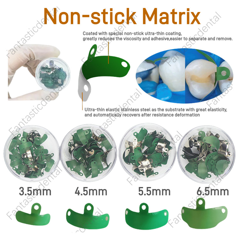 Dental Matrix Bands Ring Sectional Matrice Clamp Fit Garrison Palodent V3 System