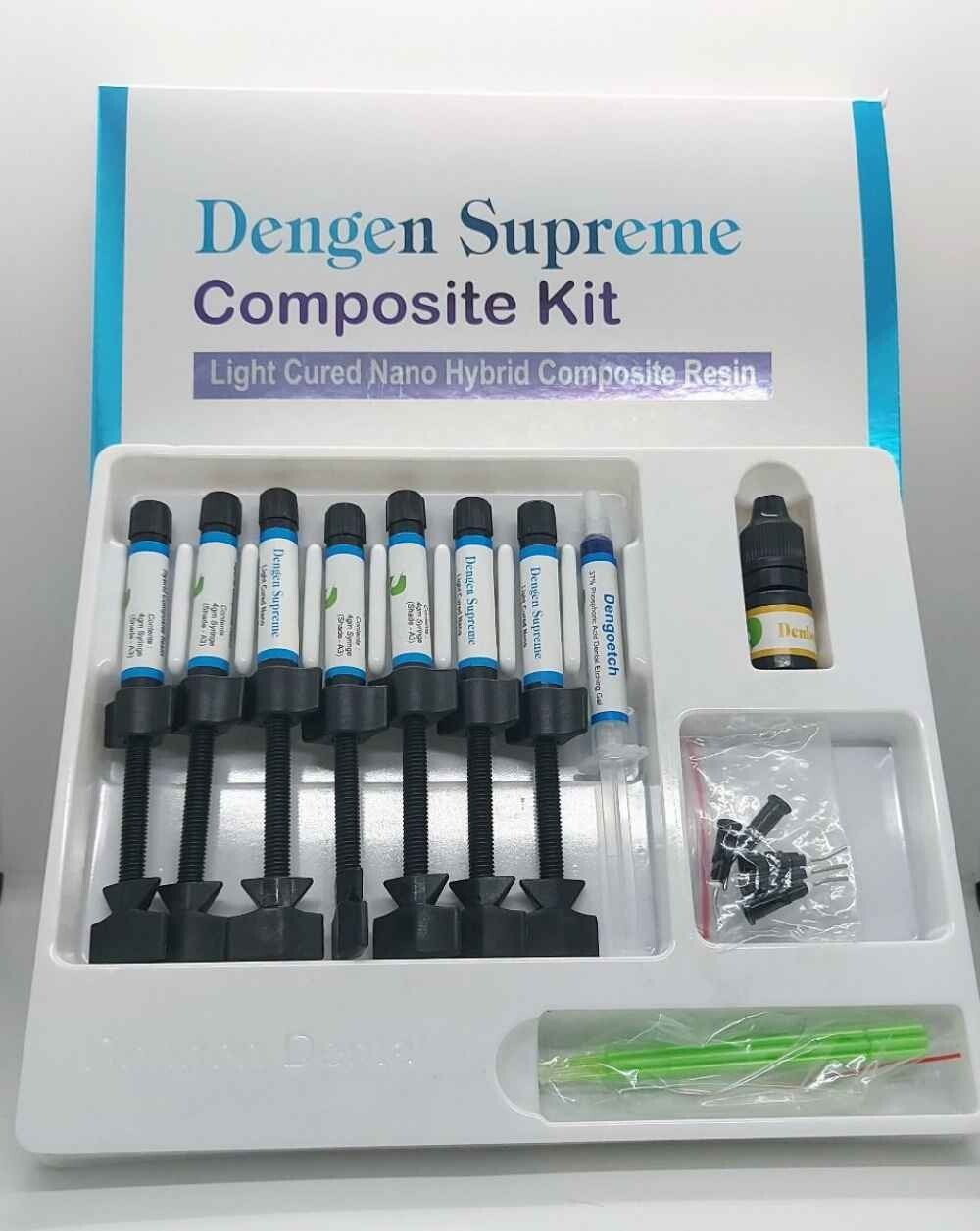 DENGEN N Ceram Kit Nano Hybrid Dental Composite 7 Syr Kit (Free Ship)