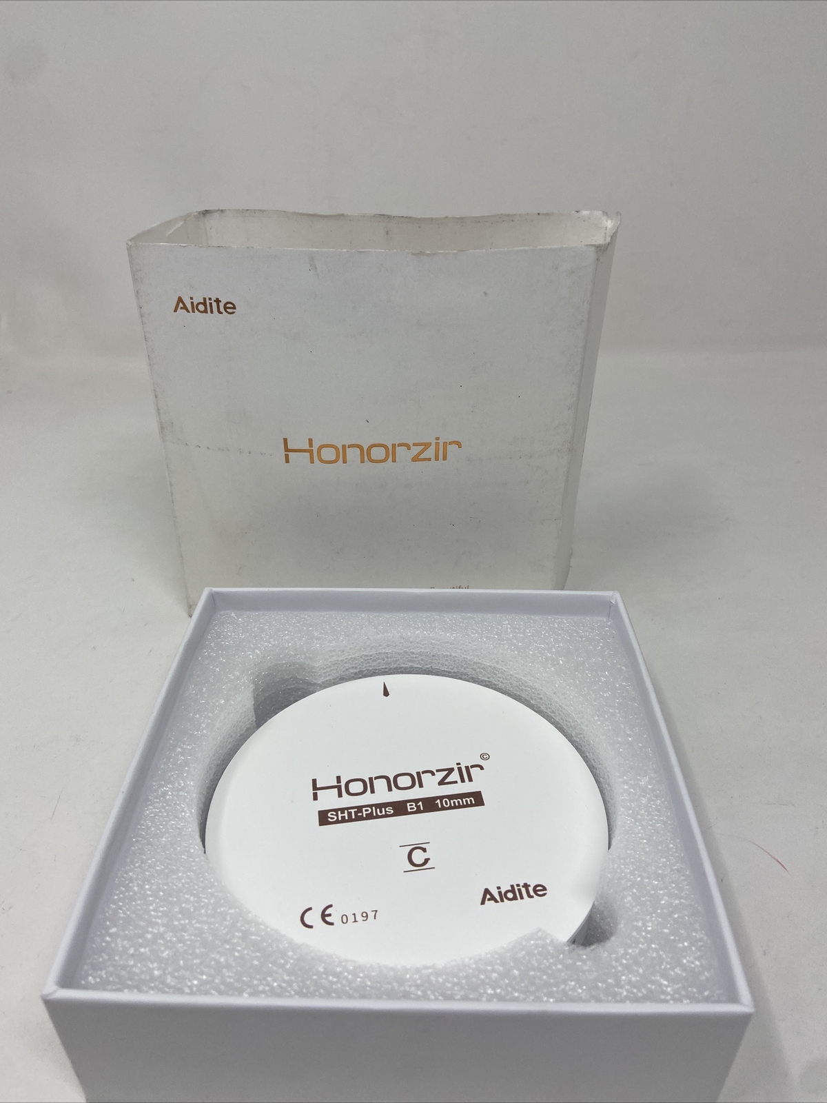 Aidite Block Disc SHT-PC B1 10mm 98×10 SHT-Plus New In Scuffed Box
