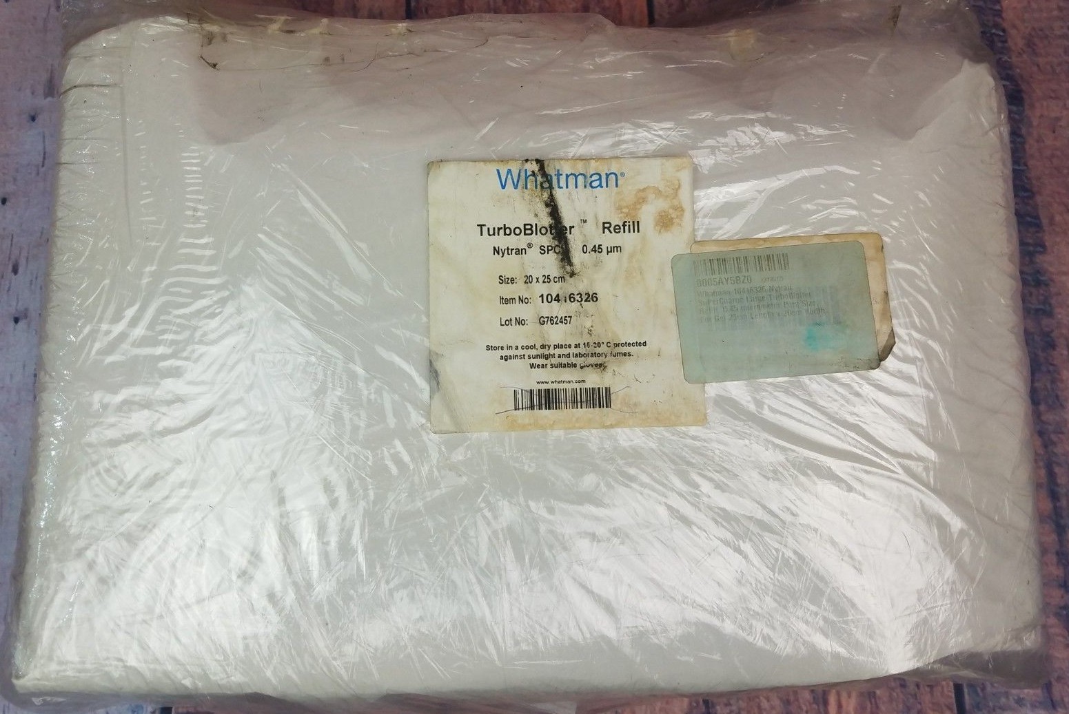 GE Whatman 10416326 Nytran TurboBlotter Large Kit Gel 0.45 Micron 20x25cm