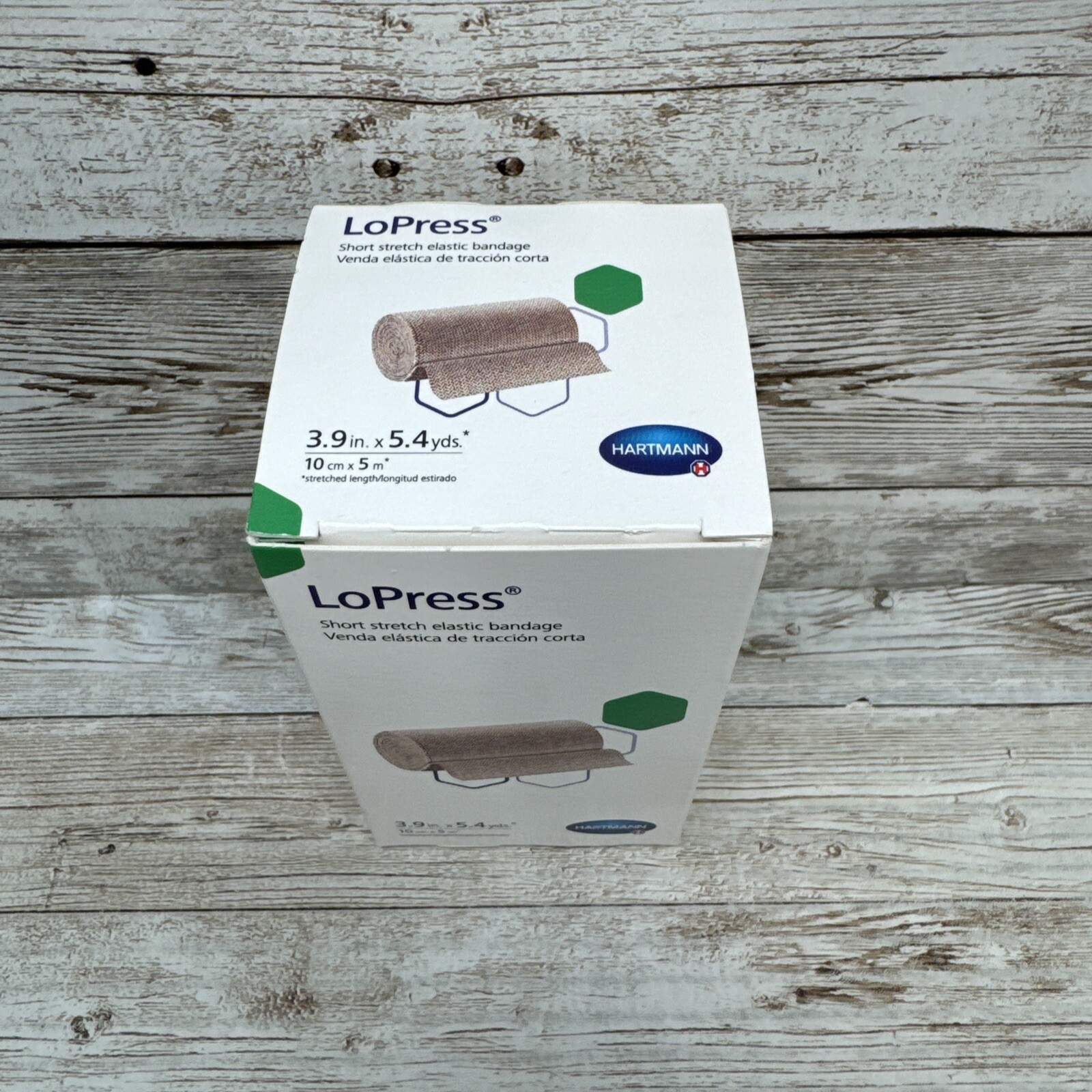 1 Box LOPRESS HARTMANN 42400000 3.9″ X 5.4 YDS COMPRESSION BANDAGE