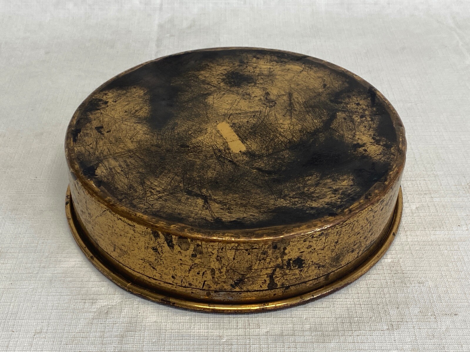 Test Sieve 8” ID Full Height Brass Collecting Pan 2” Depth