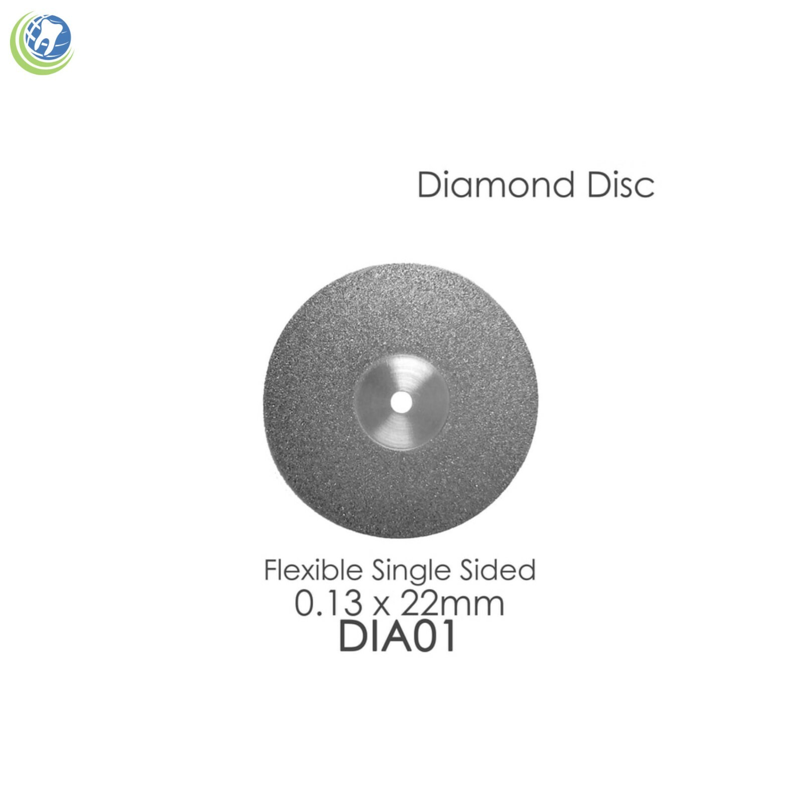 Dental Diamond Disc Single Double Sided Flexible Unmounted 1/Pkg Meta BesQual