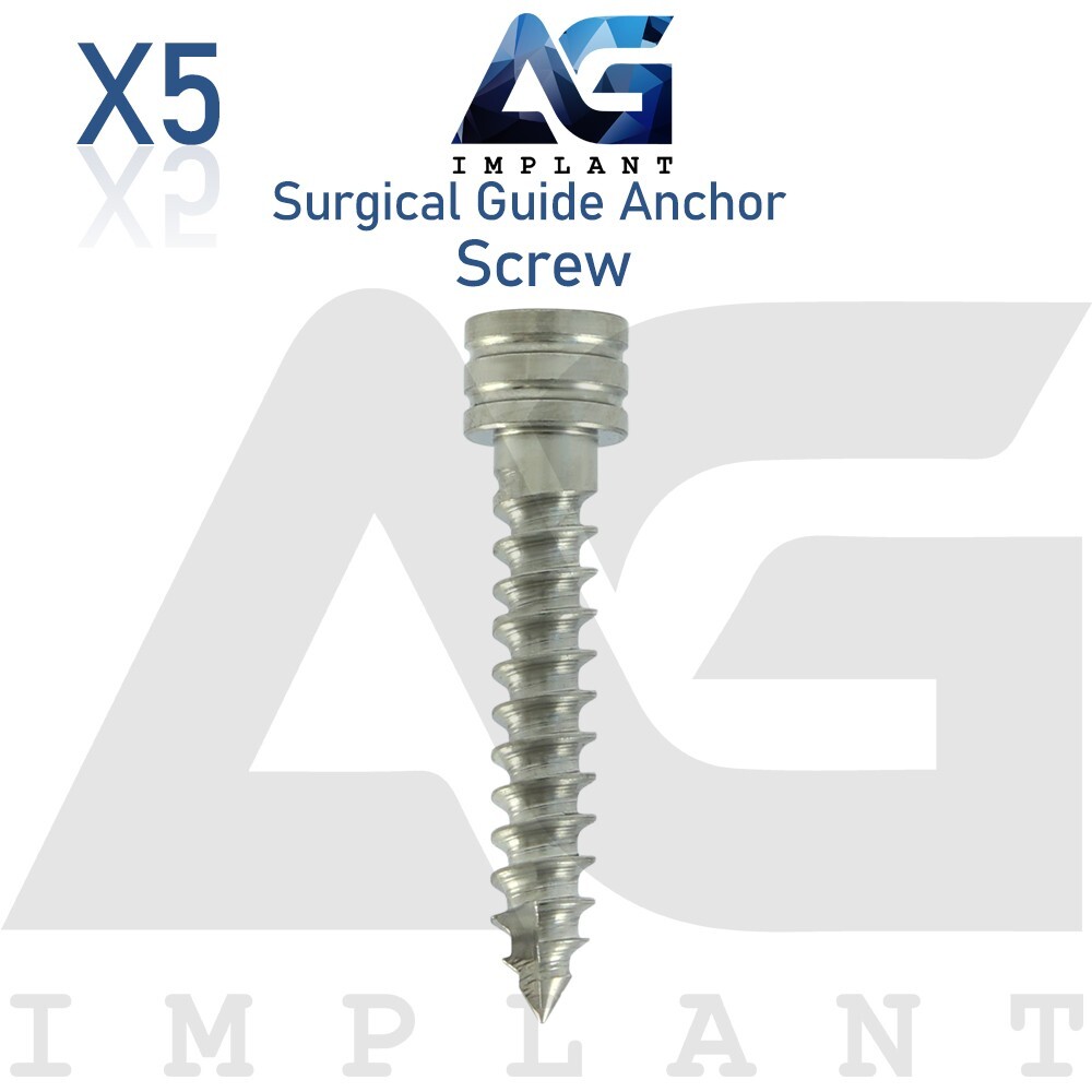 5 Anchor Fixation Screw For Sur gical Guide Titanium GBR System Screw