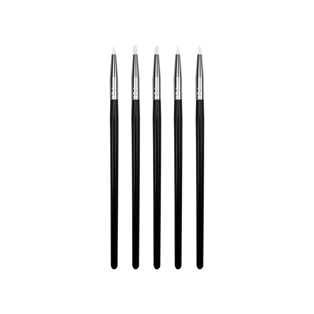 5 Pcs Dental Resin Brush Pens Shaping Silicone Tooth Tool for Adhesive Composite