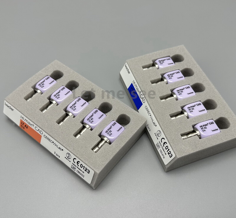 IVOCLAR E.max Cad Dental CEREC InLab Glass Ceramics Blocks ABUTMENT Refill 1~5pc
