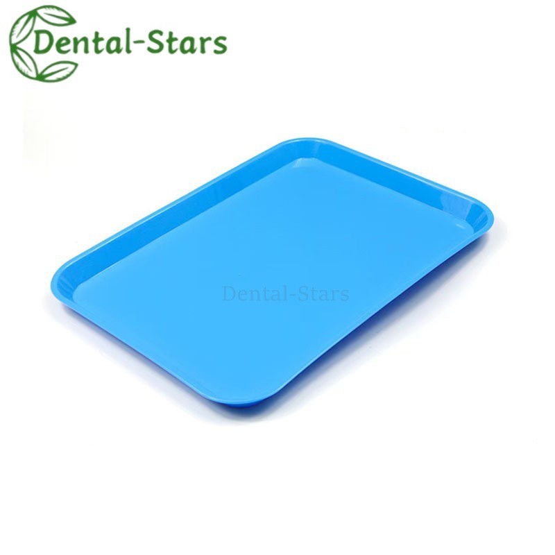 Dental Autoclave Plastic Instrument Set Up Flat Tray Size Large 33x24x20mm 1 Pcs