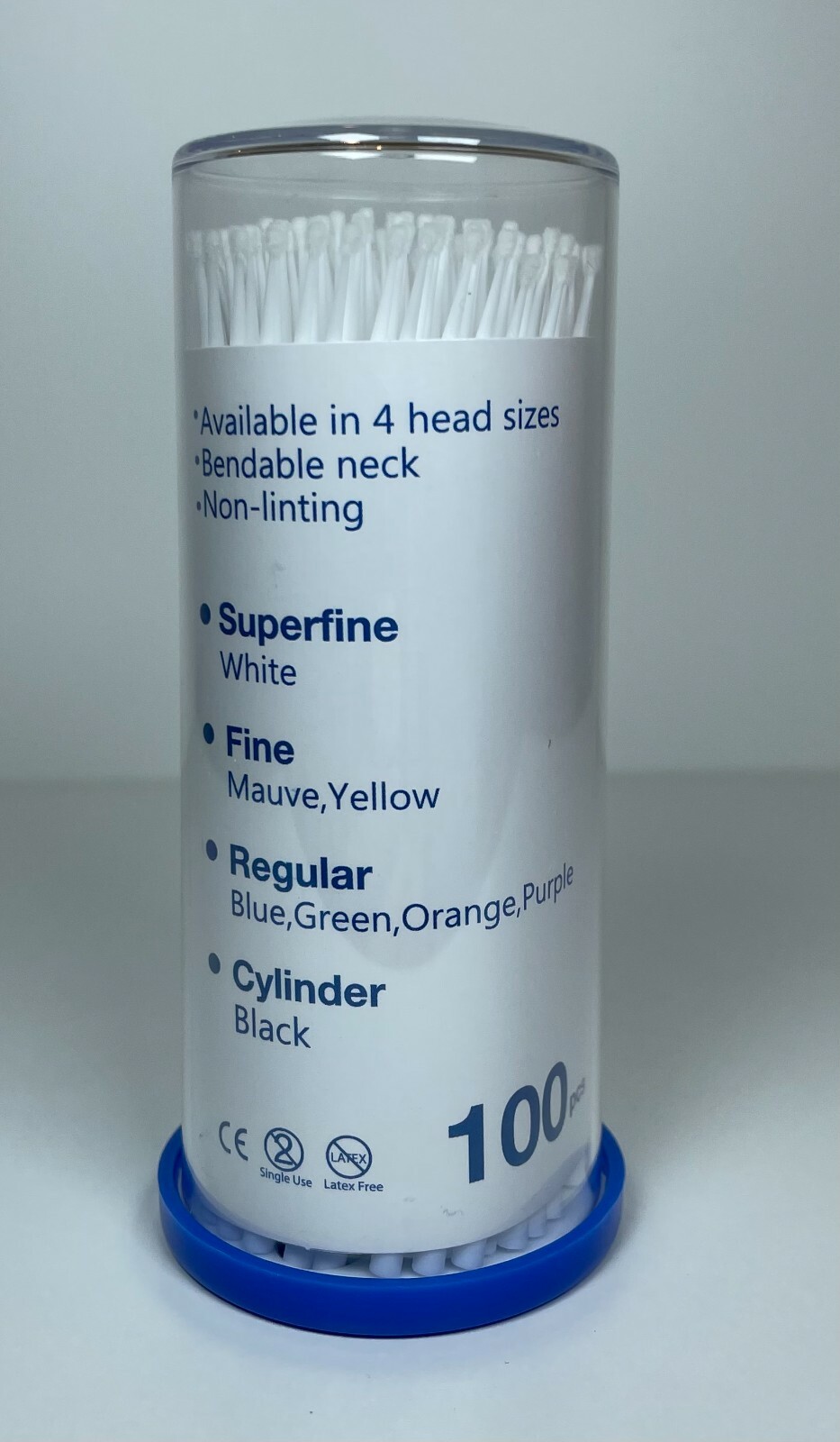 100pcs Disposable Micro Applicator Brush
