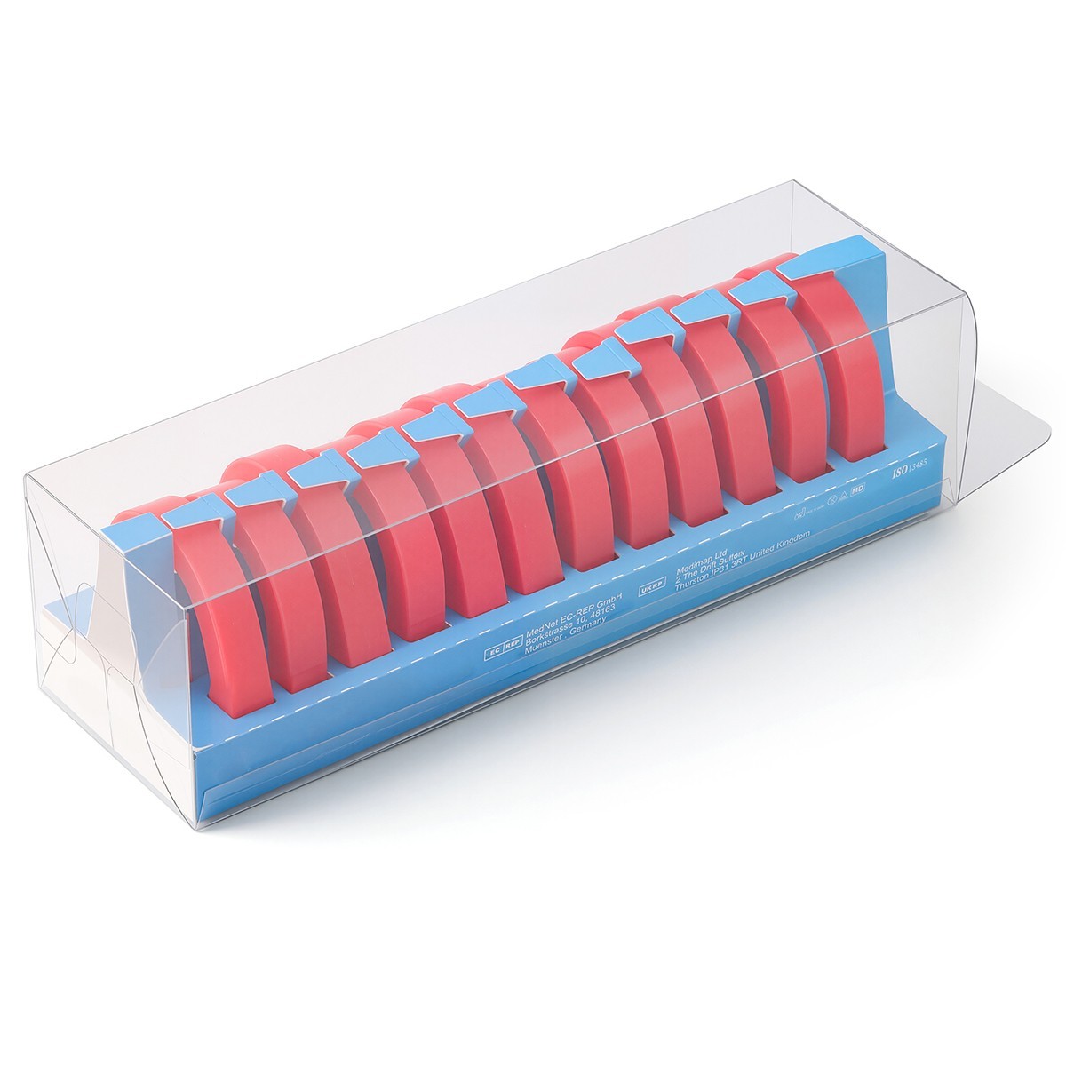 Dental U Shape Wax Rim Model Base Plate Wax Occlusal Casting Bite Block