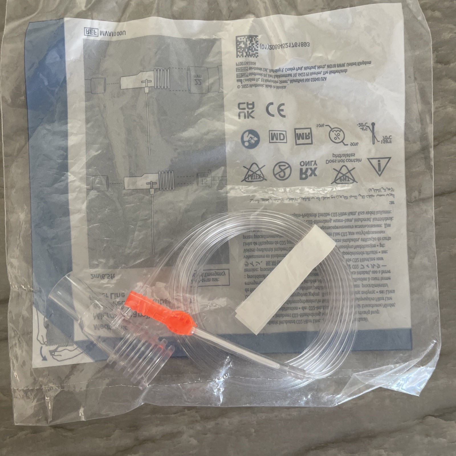 Adult-Pediatric Intubated CO2 Filter Line Pack of 5