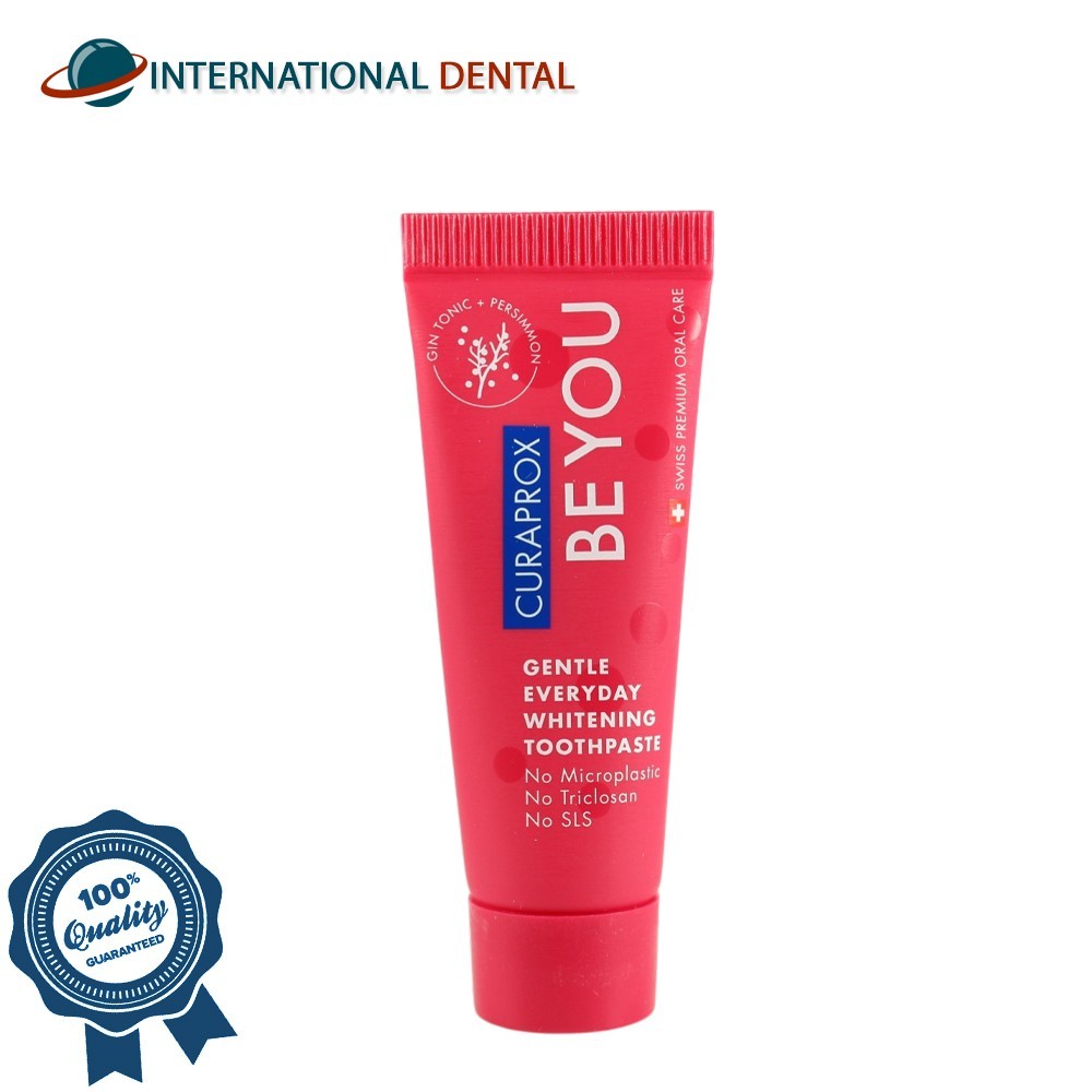Curaprox Be You 6 Taste Toothpaste & Toothbrush Pack Whitening Oral Care Set