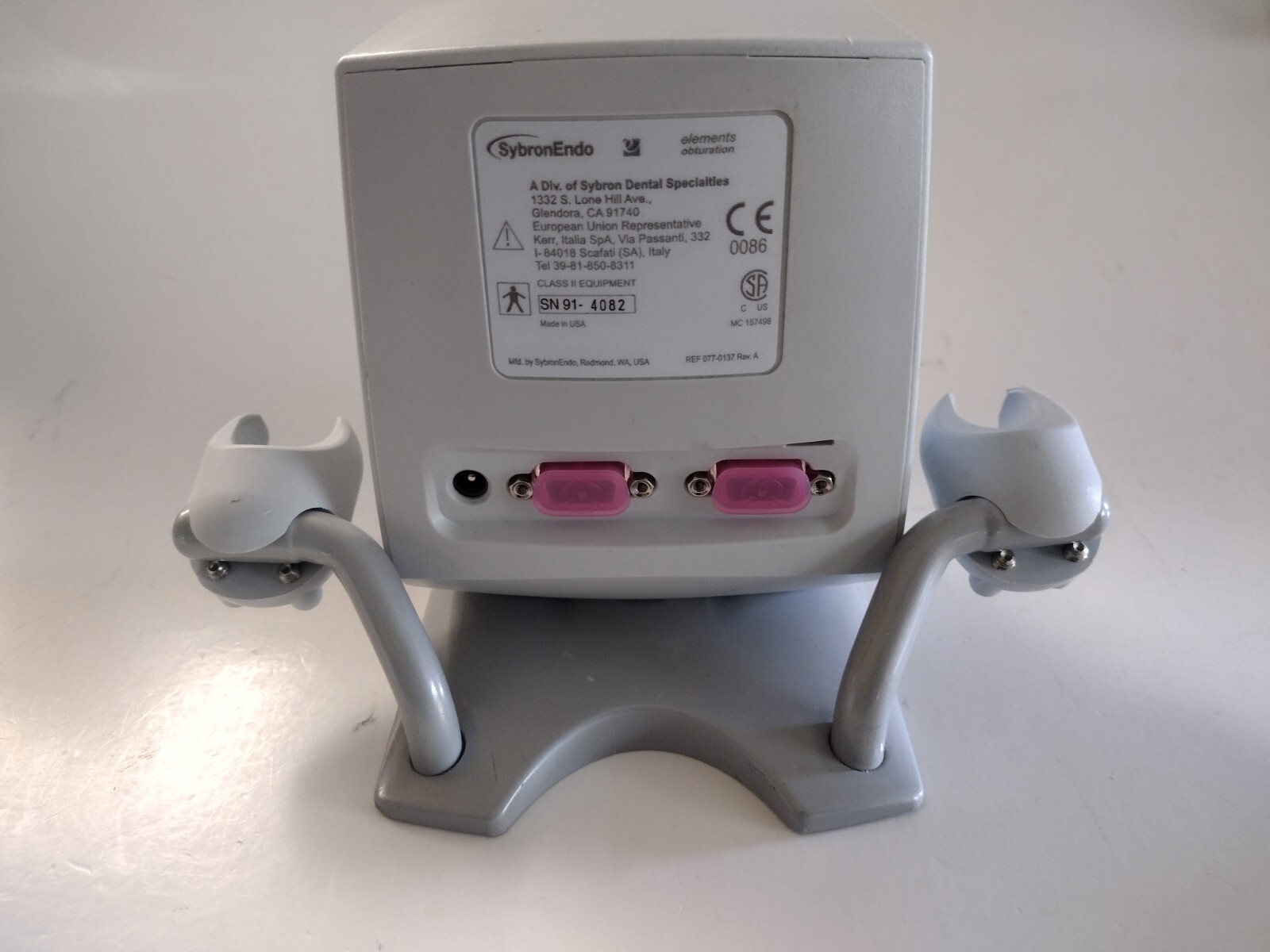 SybronEndo, 12 month warranty