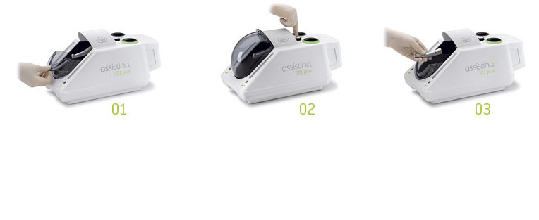 W&H Assistina 301 Plus Dental Hand piece Cleaning & Lubricating Set | Fast Ship