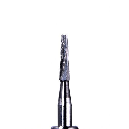 ODS Precision Carbide FG #701 taper fissure crosscut carbide bur, pack of 10