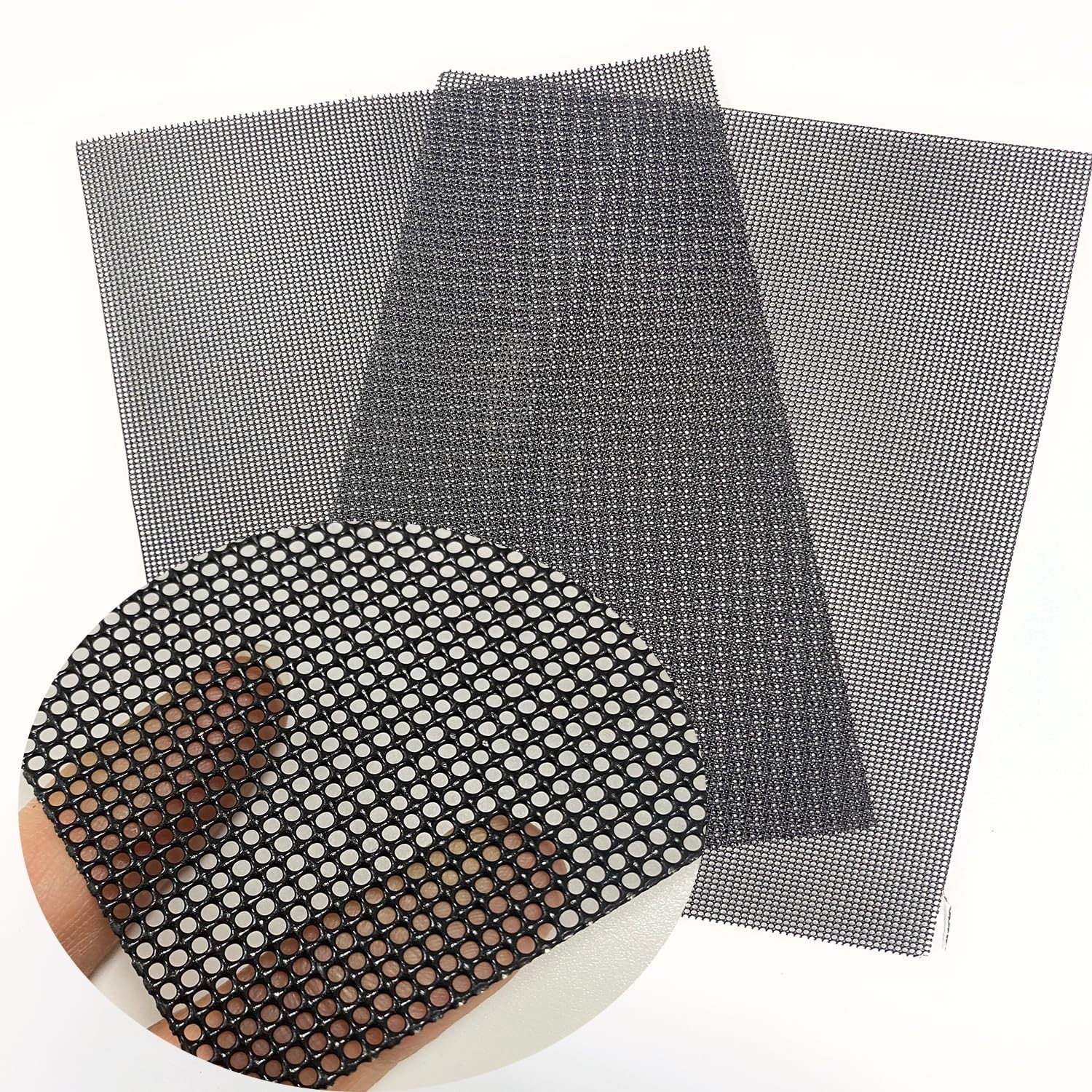 Rust-Resistant 304 Mesh Screen for Vents & Cabins – Easy Cut & Customize, 2 Pack