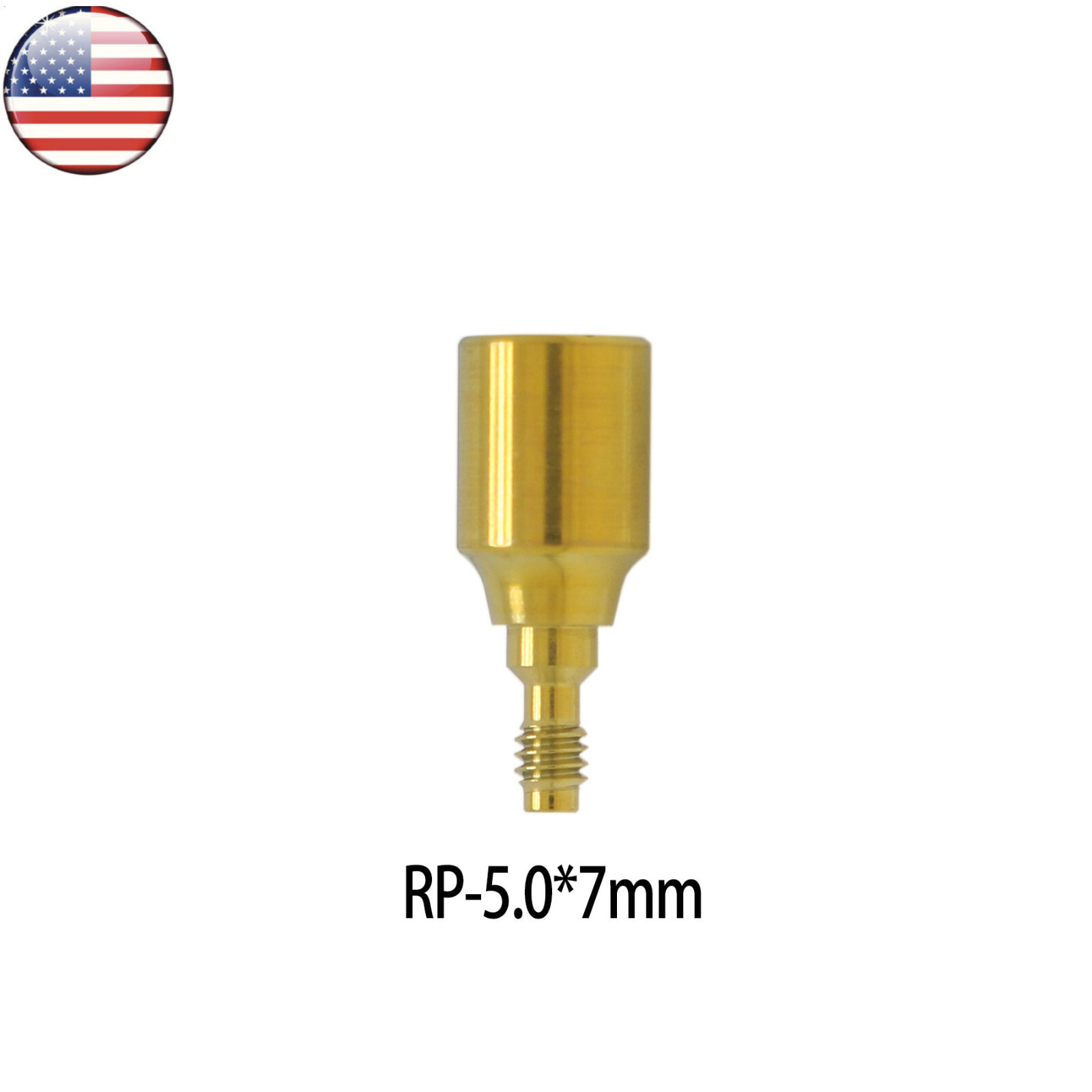 US NOBEL Dental Healing Abutment RP/NP Compatible Active ∅3.6 ∅5.0 ∅6.0 H3/5/7mm