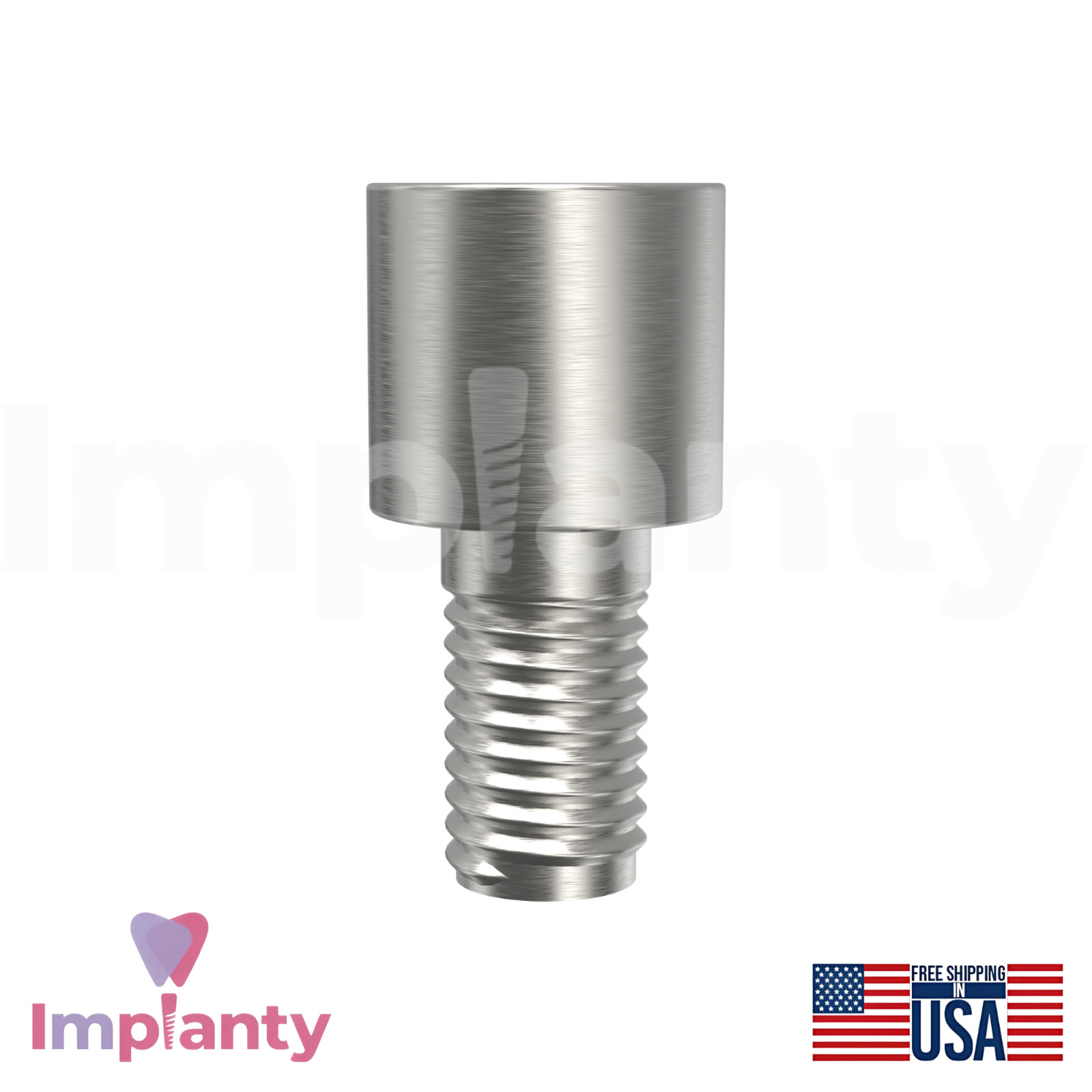 5x 0sstemTS Compatible Ø4.8mm Diameter Screw For Multi Dental Prosthetic