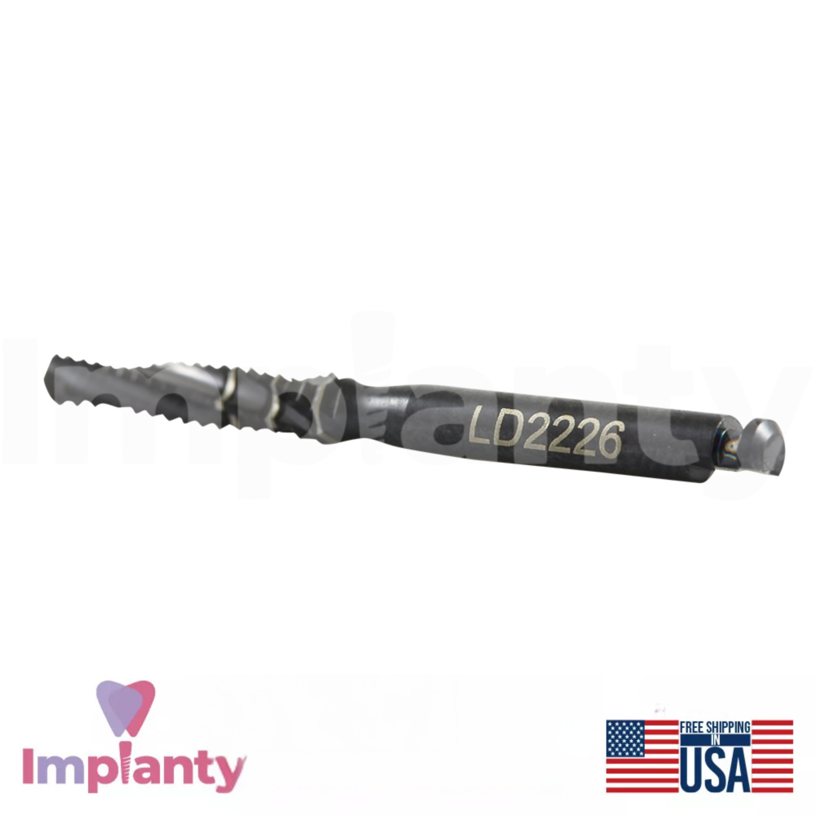 2x GDT Supplies Carbide Lindemann Dental Drills 29.0mm Length Latch-Type Shank