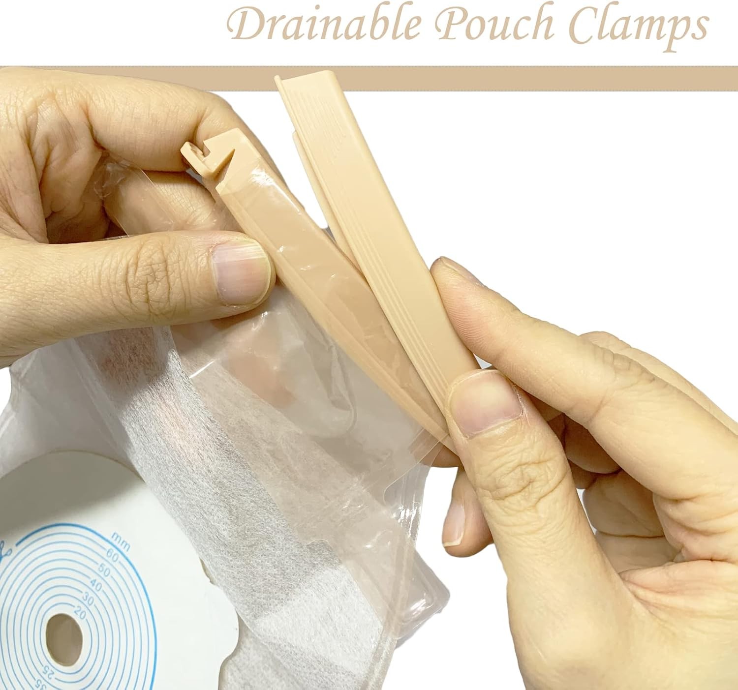 Universal Ostomy Bag Clip, Drainable Pouch Clamps, Tail Closure Surefit,…