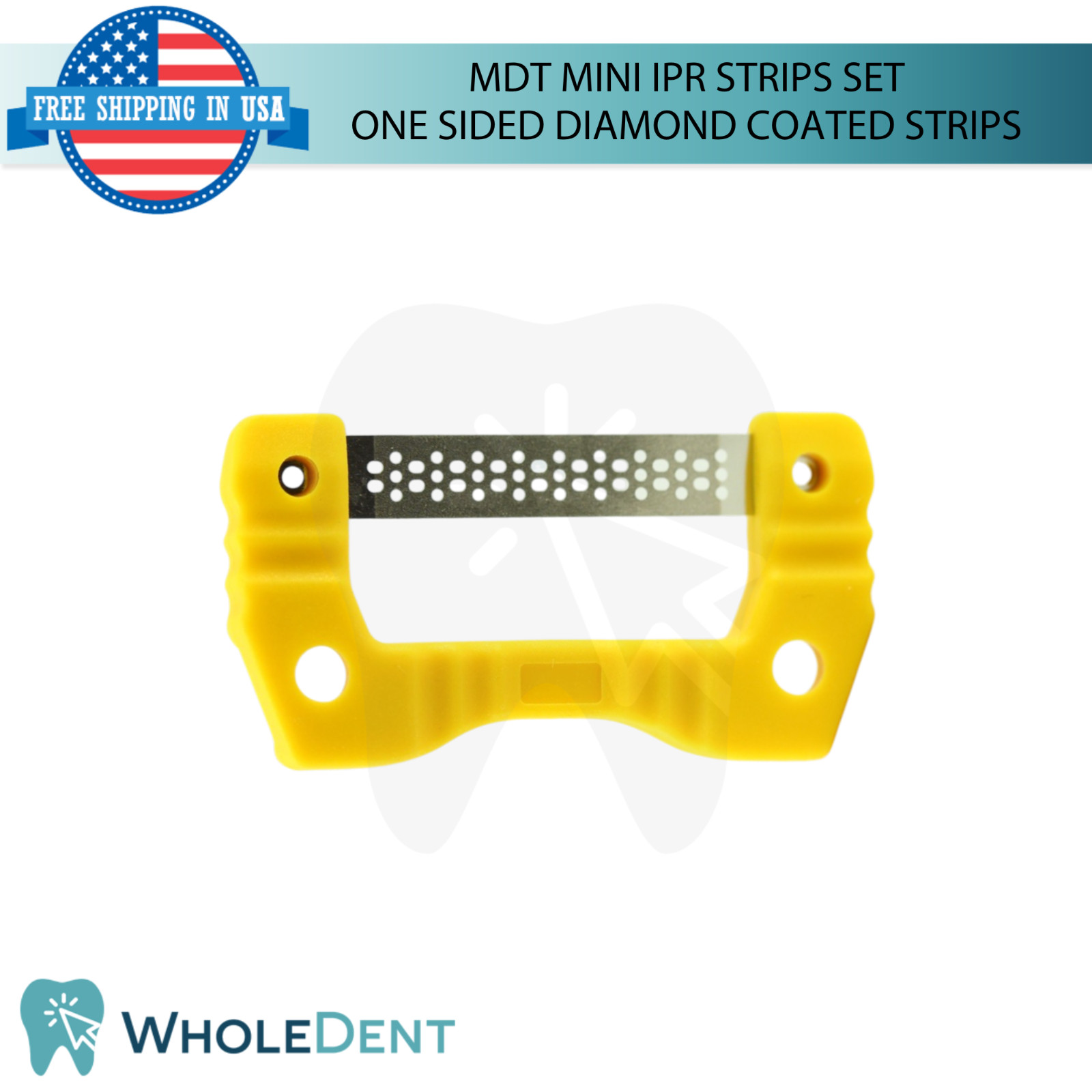 MDT One Sided Diamond Coated IPR Mini Strips Finishing and Polishing Tool
