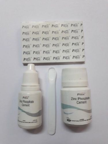 5 X PYRAX ZINC PHOSPHATE CEMENT PERMANENT TOOTH FILLING FIXATION KIT