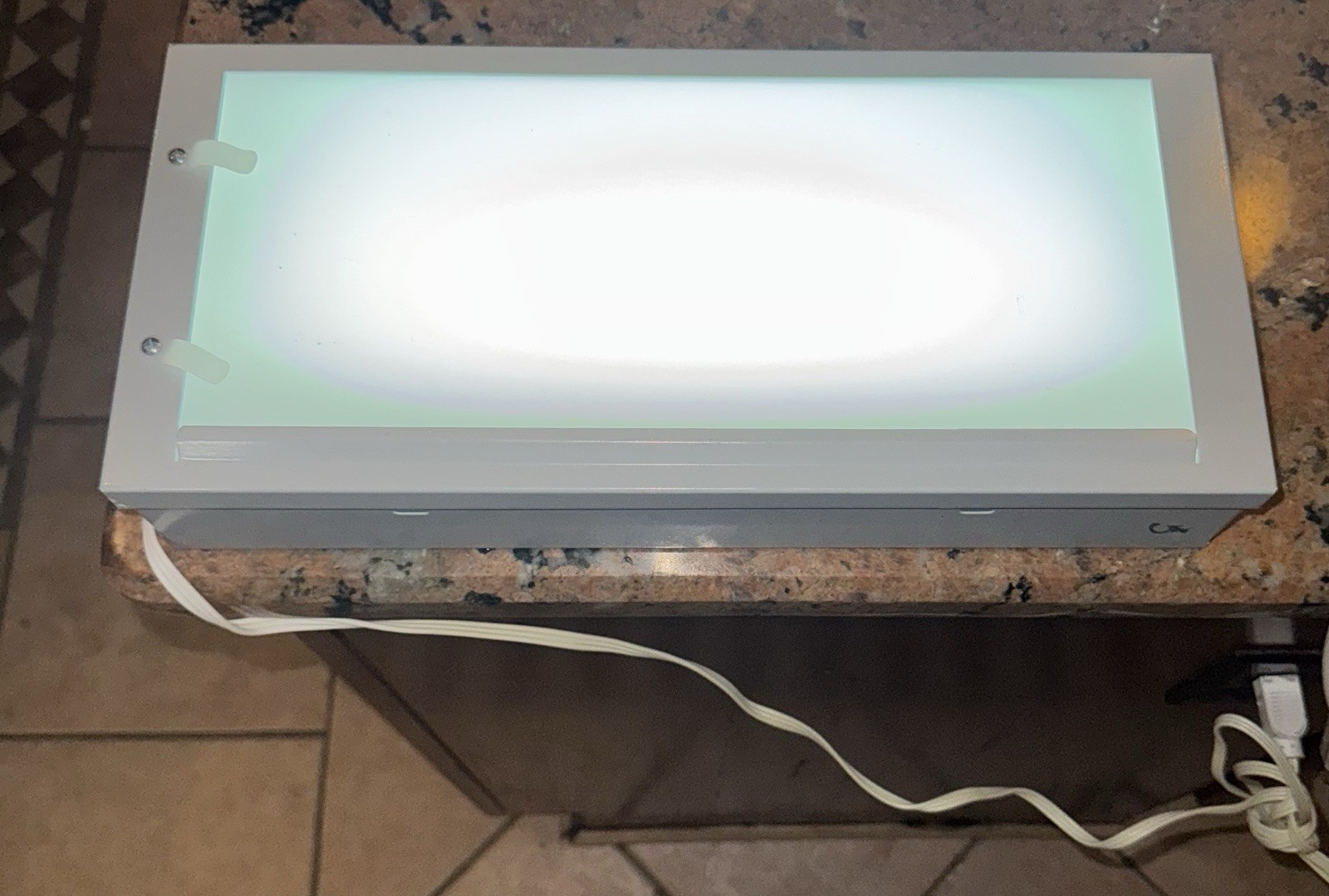 Henry Schein #100 Slim Line Dental X-Ray Illuminator Light Box 13.5” x 6”