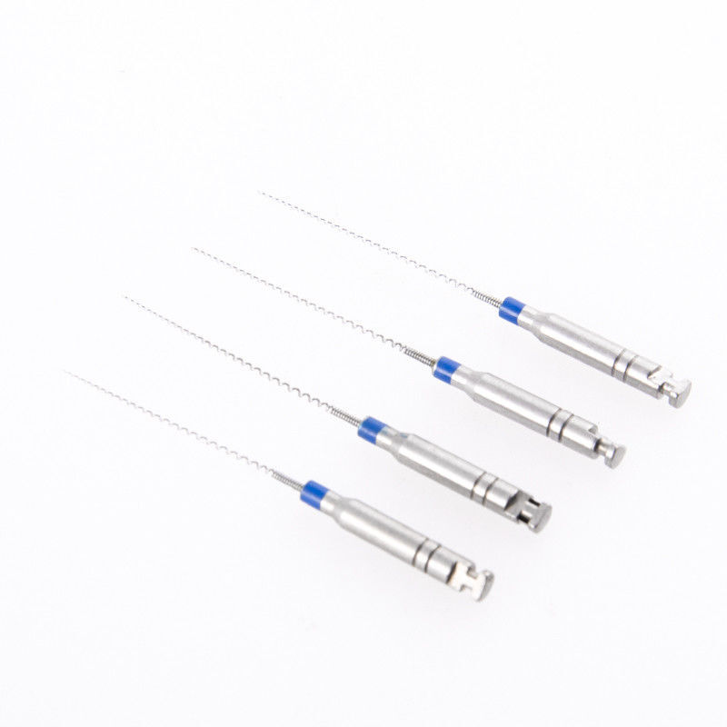 4 Pcs/Pack Dental Paste Stainless Steel Spiral Fillers Engine Use 25-40# 21/25mm