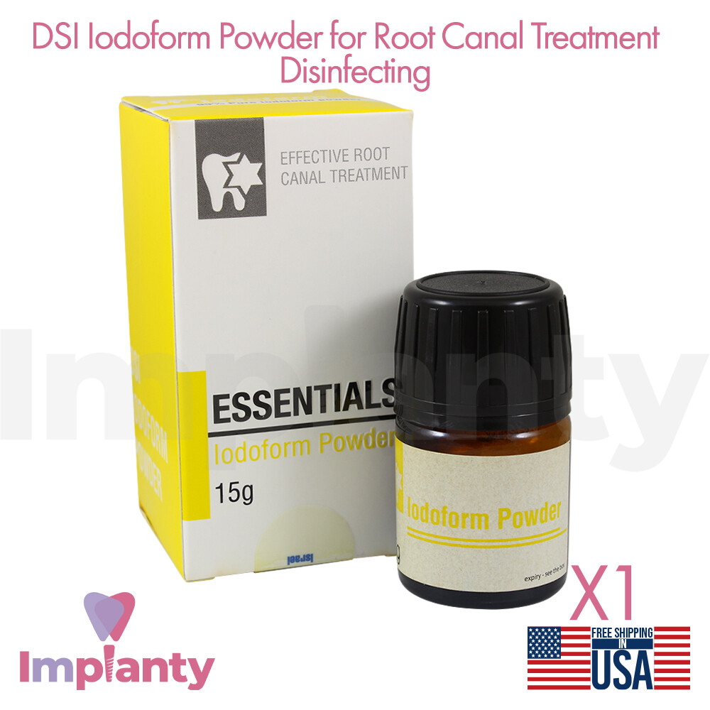 Dental I0d0f0rm Powder 15g Light Yellow Ro0t Canal Filler Dentistry Lab